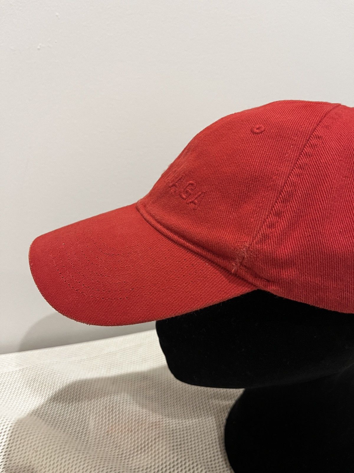 Balenciaga Balenciaga Red Front Logo Hat (unisex) Size ONE SIZE - 6 Thumbnail