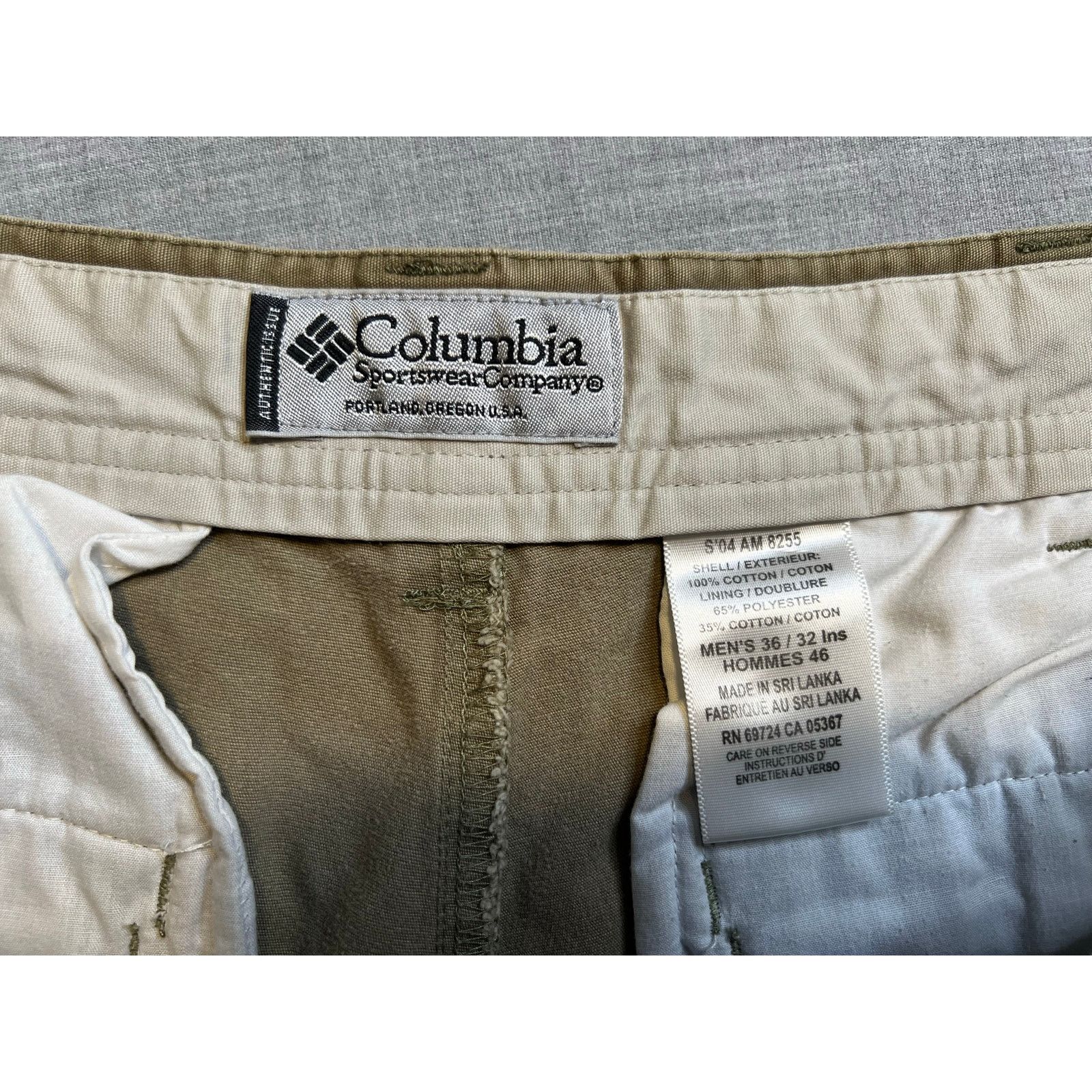 Columbia Columbia Sportswear Hiking Utility Pants 36x32 Size US 36 / EU 52 - 3 Thumbnail