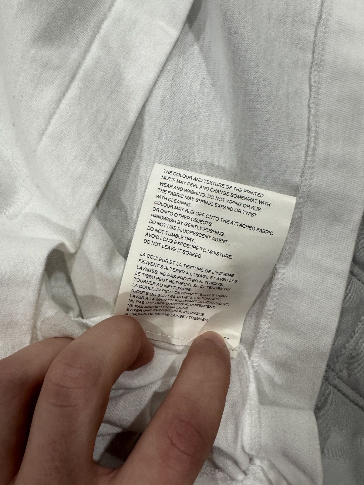 Comme des Garcons Comme Des Garçon White T-Shirt Size US L / EU 52-54 / 3 - 7 Thumbnail