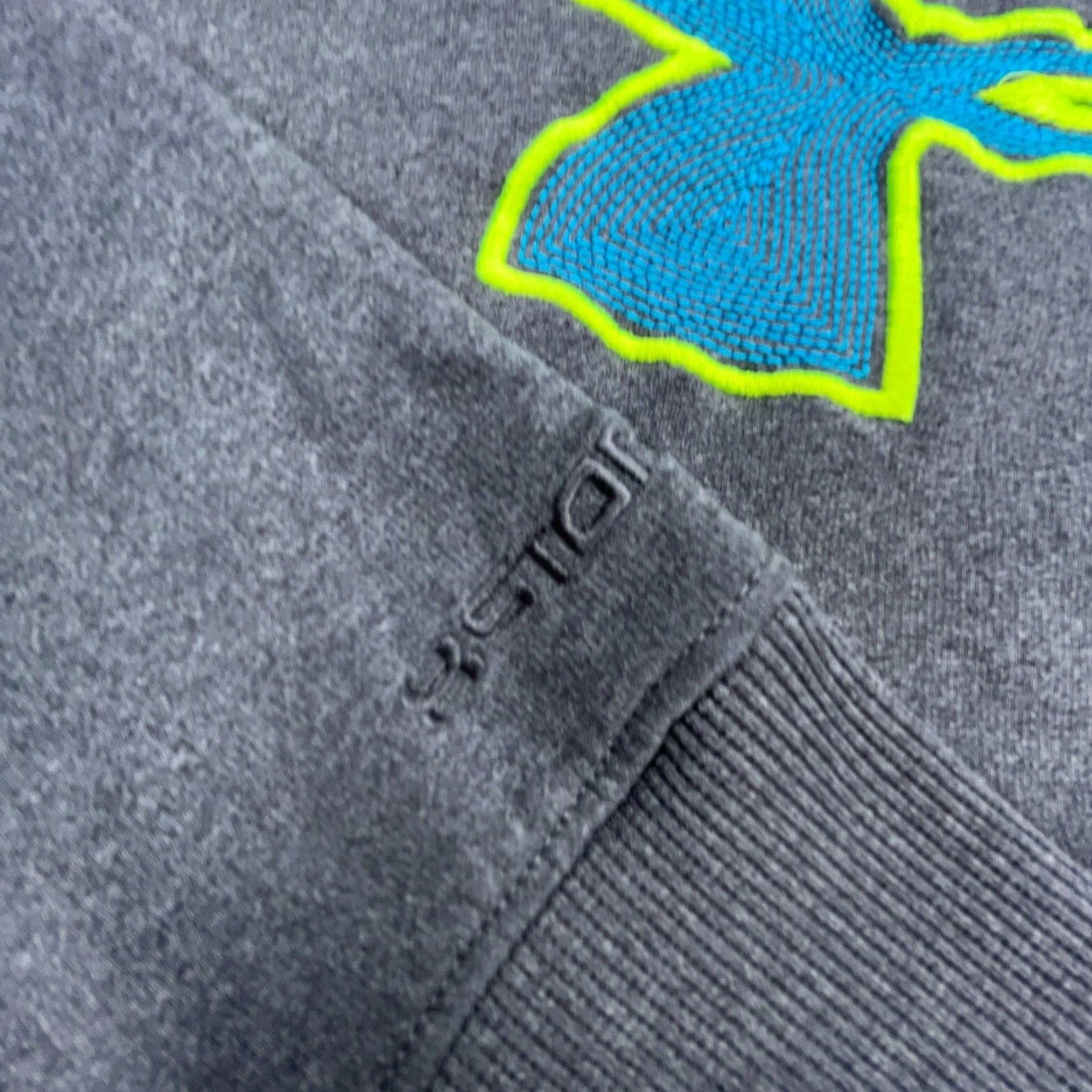 Under Armour Under Armour Hoodie Womens Medium Gray Blue Sweatshirt Storm Semi Fitted U Size M / US 6-8 / IT 42-44 - 4 Thumbnail