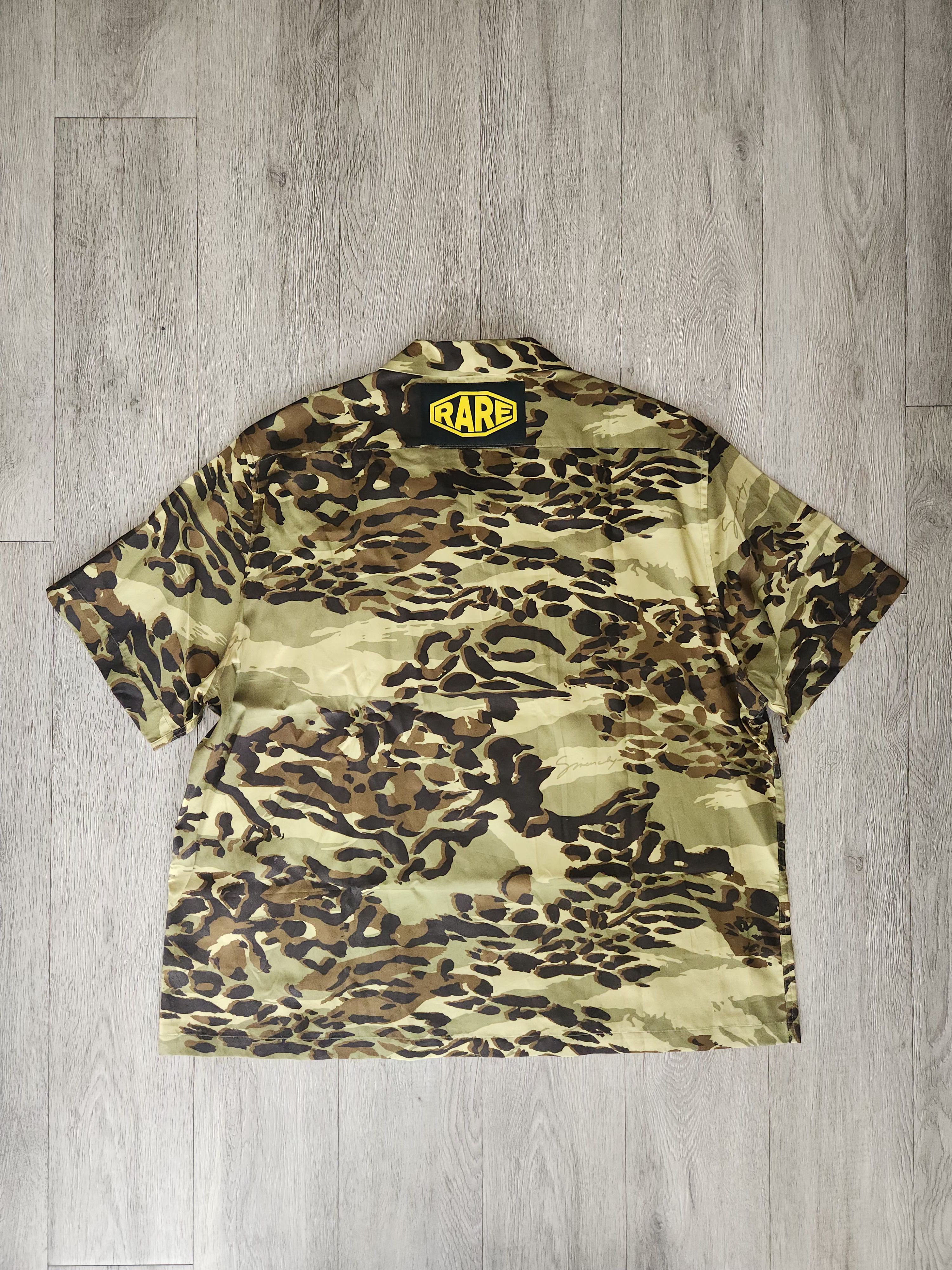 Givenchy Givenchy Camouflage Camp Shirt Size US XL / EU 56 / 4 - 3 Thumbnail