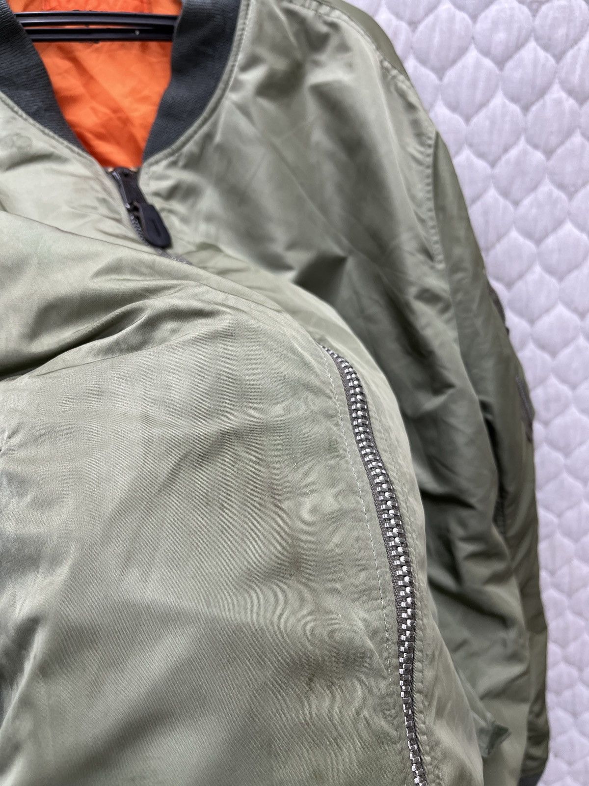 Alpha Industries 🔥🔥🔥STEALS ALPHA INDUSTRIES MILITARY MA1 FLIGHT JACKET Size US XL / EU 56 / 4 - 11 Thumbnail