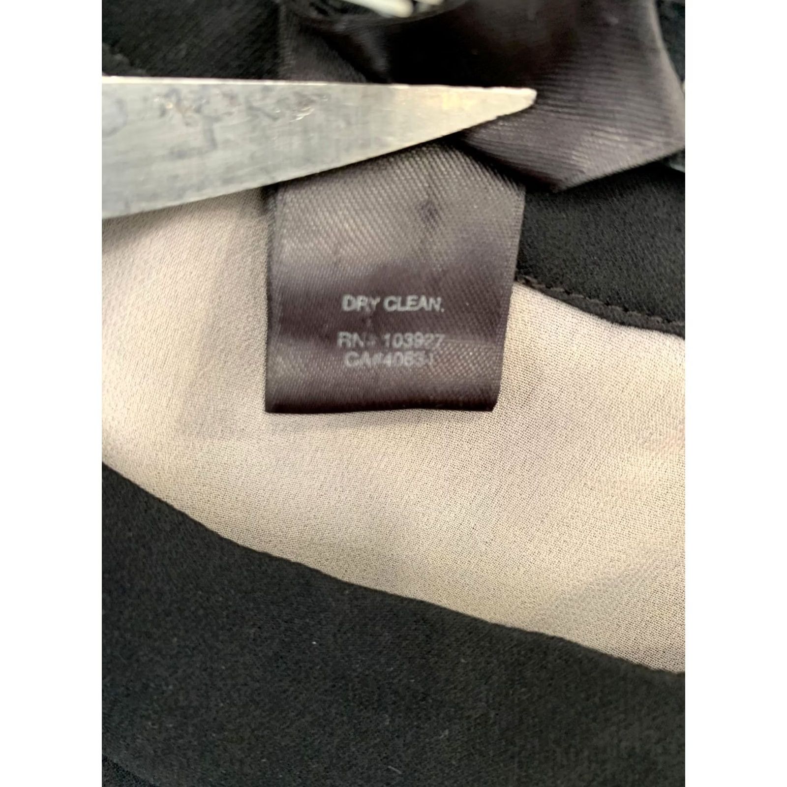Marc by Marc Jacobs Marc by Marc Jacobs Black Silk Pleated Drop Waist Mini Dress L Adult Size L / US 10 / IT 46 - 5 Thumbnail