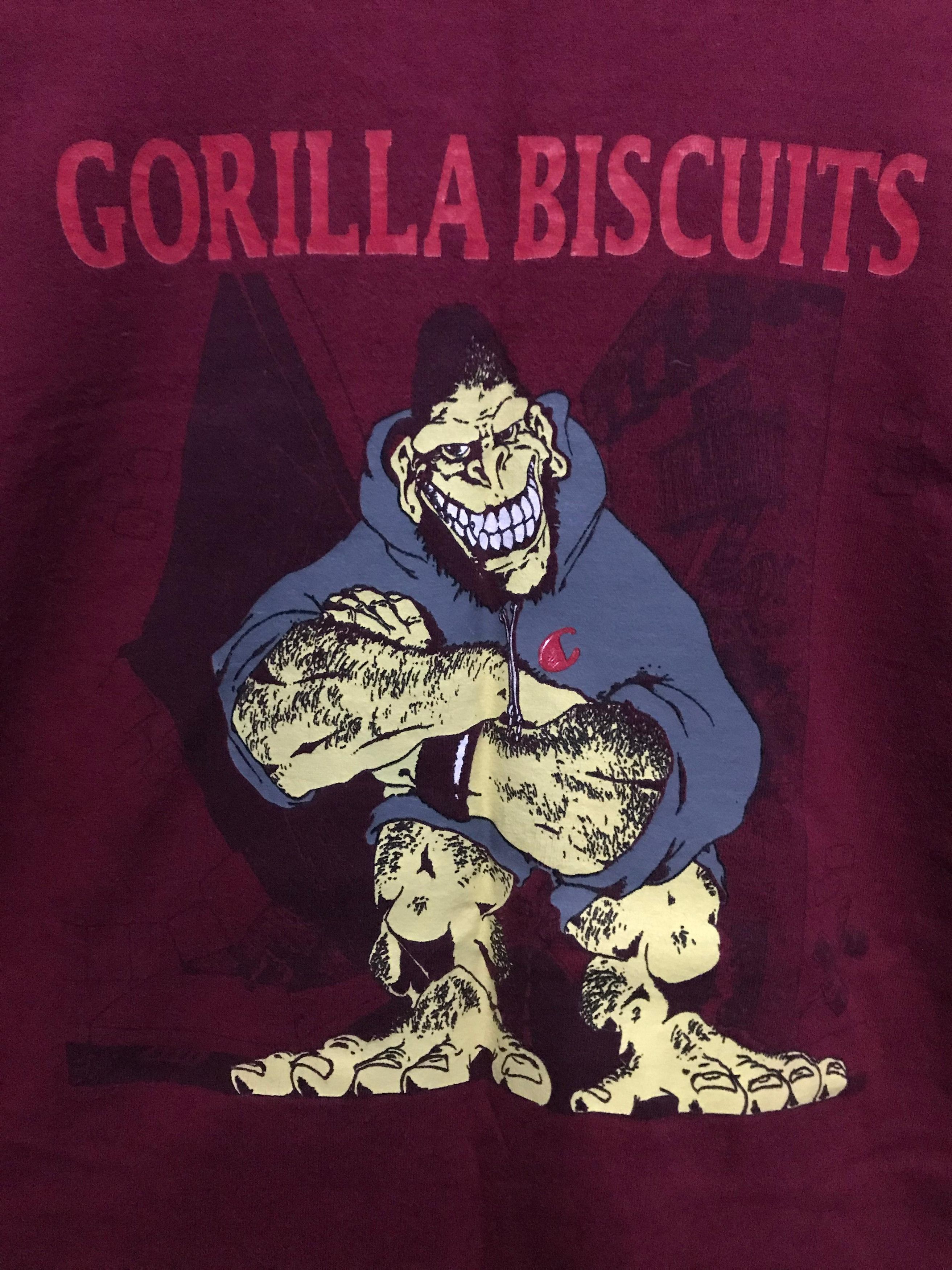 Band Tees Gorilla Biscuits Youth Of Today Judge Earth Crisis Cromags Size US L / EU 52-54 / 3 - 10 Thumbnail