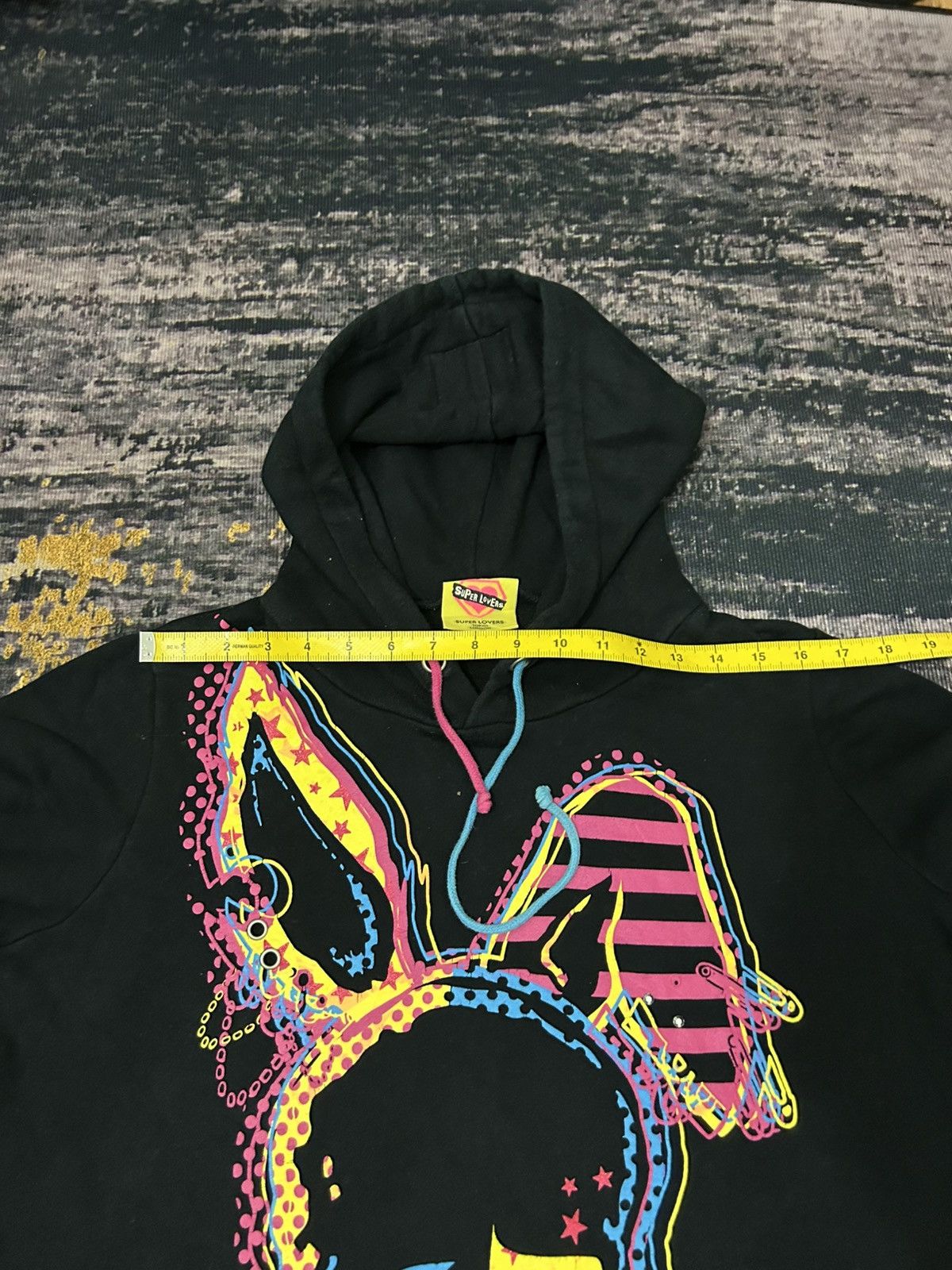 Japanese Brand 39 x Super Lovers Japan Skull Bunny Hoodie Size US L / EU 52-54 / 3 - 13 Thumbnail