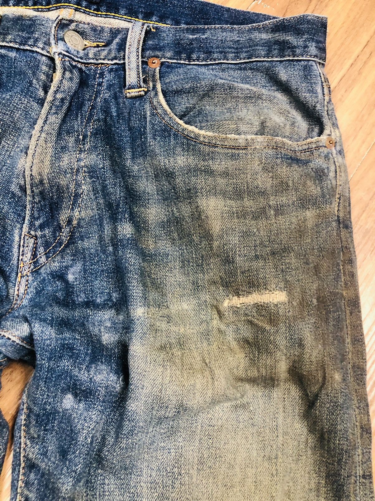 Polo Ralph Lauren Polo Ralph Lauren The Sullivan Slim Distressed Denim (37) Size US 30 / EU 46 - 8 Thumbnail