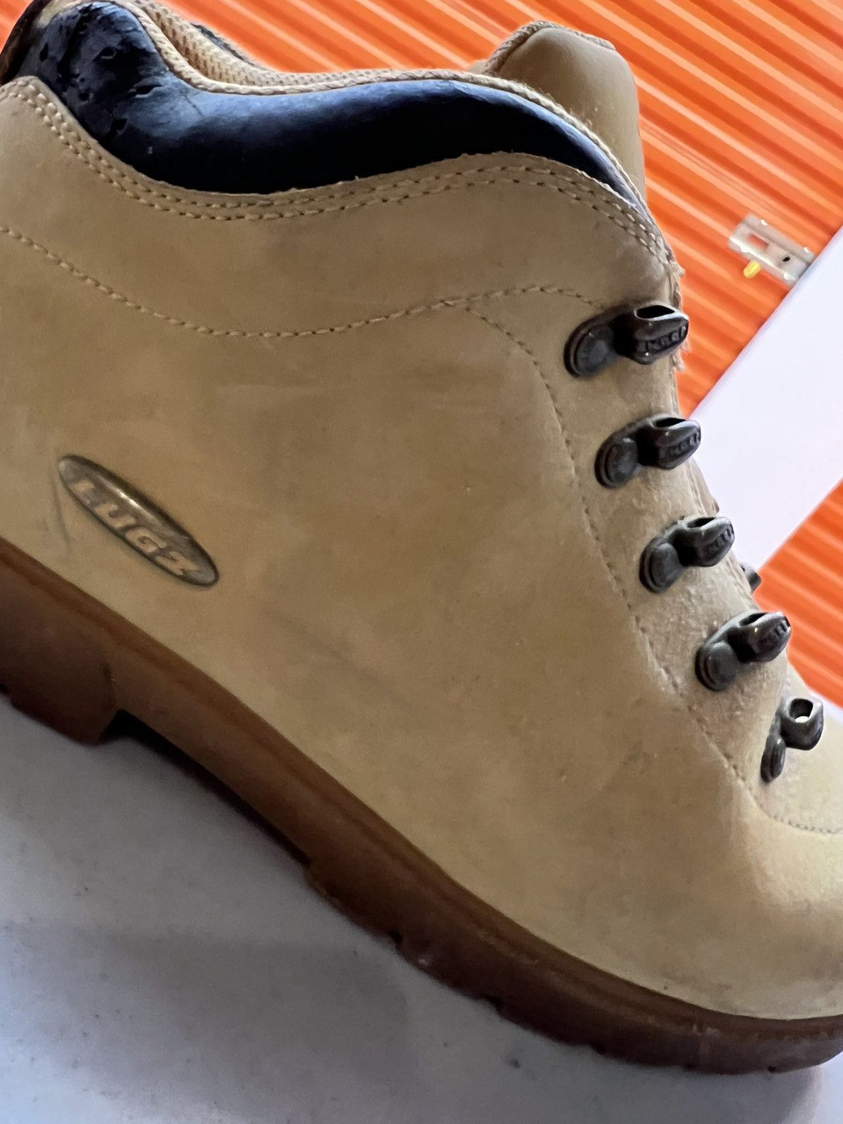 Lugz × Vintage ***FINAL DROP***RARE 00s LUGZ DOUBLE SOLE WHEAT BOOT 8.5 Size US 8.5 / EU 41-42 - 9 Thumbnail
