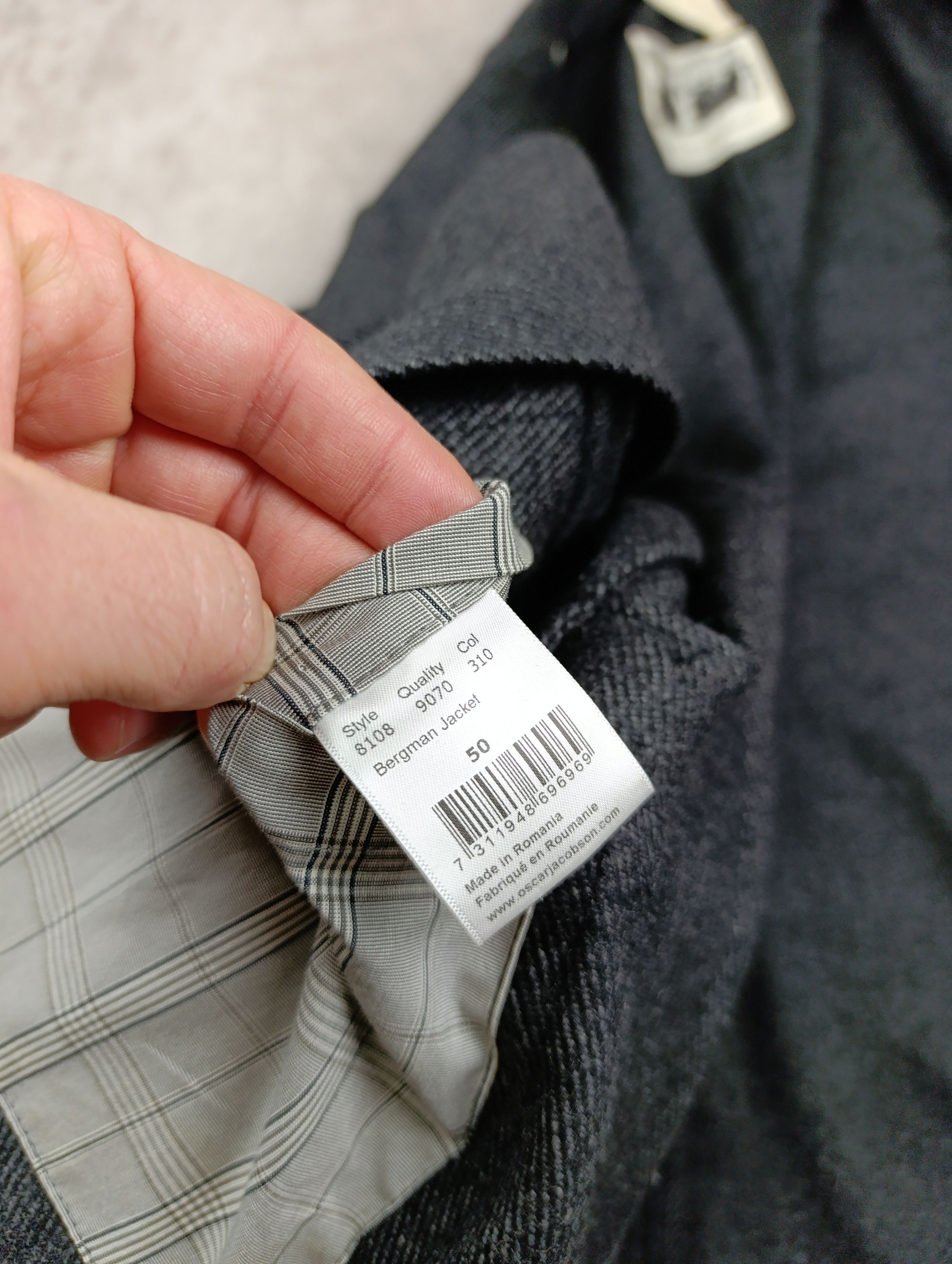 Oscar Jacobson OSCAR JACOBSON SARTORIAL LEISURE BERGMAN WOOL JACKET Size US M / EU 48-50 / 2 - 13 Thumbnail