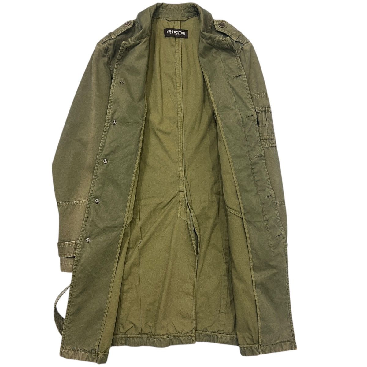Neil Barrett NEIL BARRETT Cotton Military Coat Size XS / US 0-2 / IT 36-38 - 3 Thumbnail
