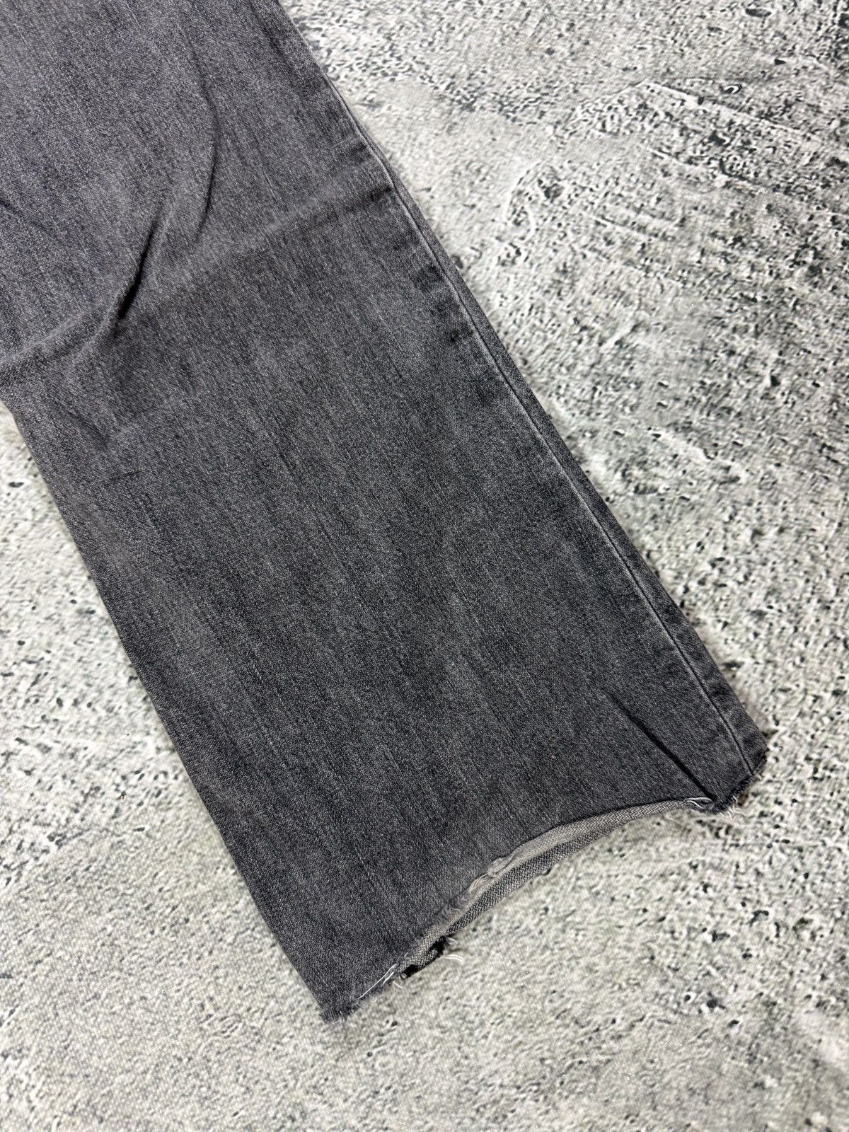True Religion True Religion jeans grey black thick stitching Billy bootcut Size US 29 - 4 Thumbnail