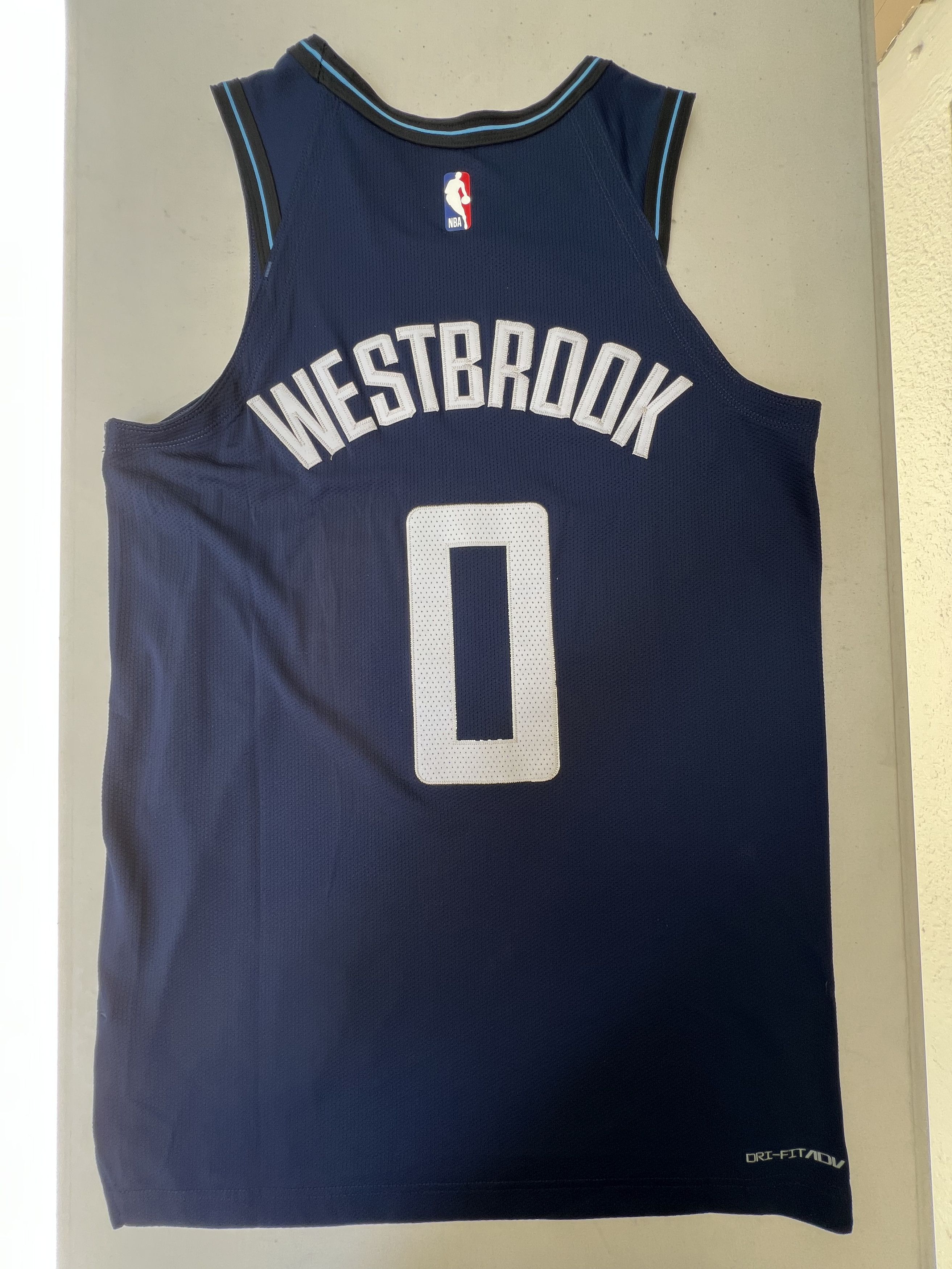 NBA × Nike Russell Westbrook LA Clippers Nike NBA City Authentic Jersey Size US M / EU 48-50 / 2 - 2 Thumbnail