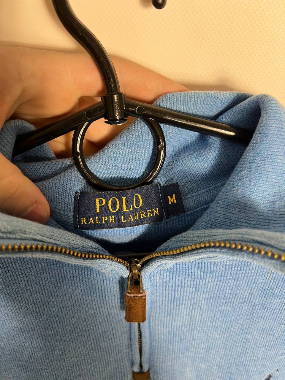 Polo Ralph Lauren × Vintage Mens Vintage Polo Ralph Lauren 1/3 zip sweatshirt rare Size US L / EU 52-54 / 3 - 4 Thumbnail