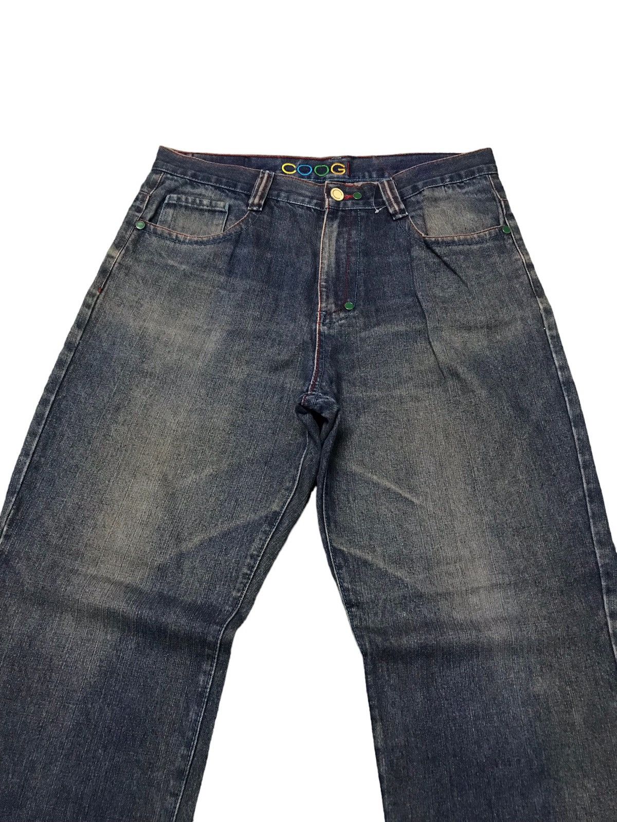 Coogi 🔥🔥VERY RARE🔥🔥 Y2k Coogi Embroidered Baggy Skater Jeans Size US 36 / EU 52 - 3 Thumbnail