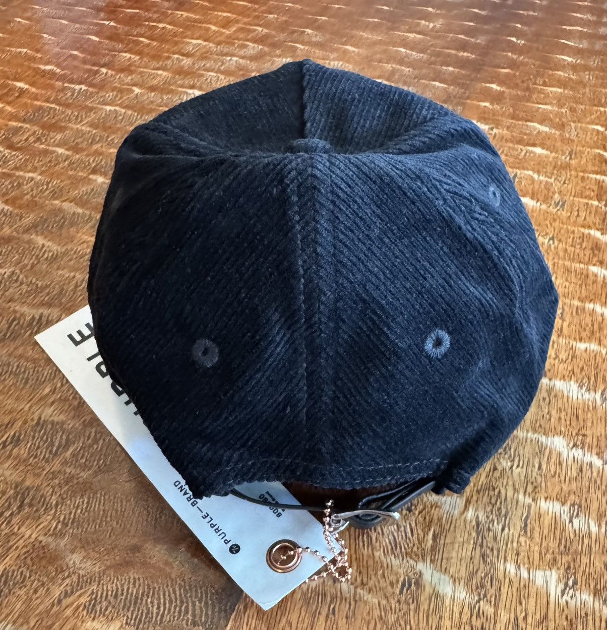 Purple Brand Purple Brand Corduroy Hat Cord Black Size ONE SIZE - 4 Thumbnail