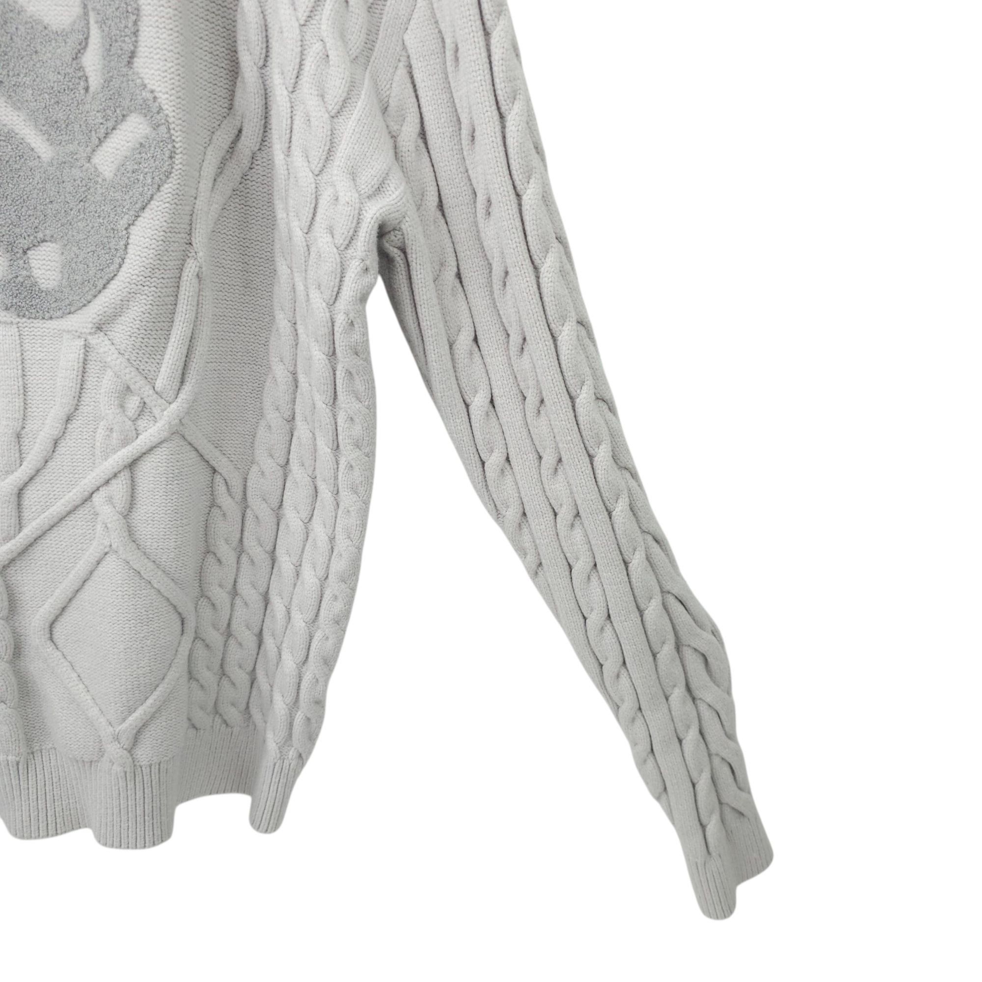 Disney Disney Star Wars Stormtrooper Cable Knit Sweater Adult XL Size US XL / EU 56 / 4 - 13 Thumbnail