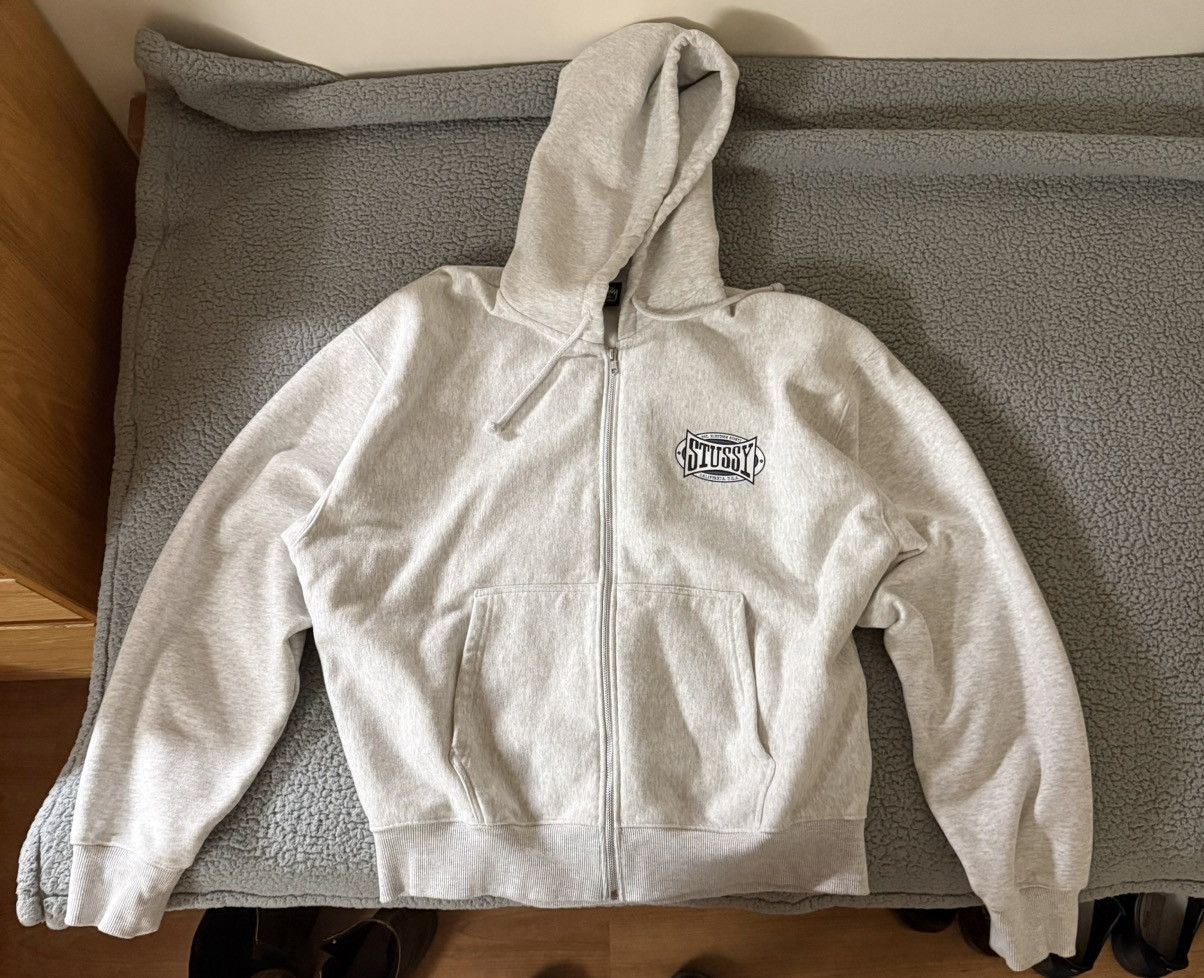 Stussy Champion Hoodie | Grailed