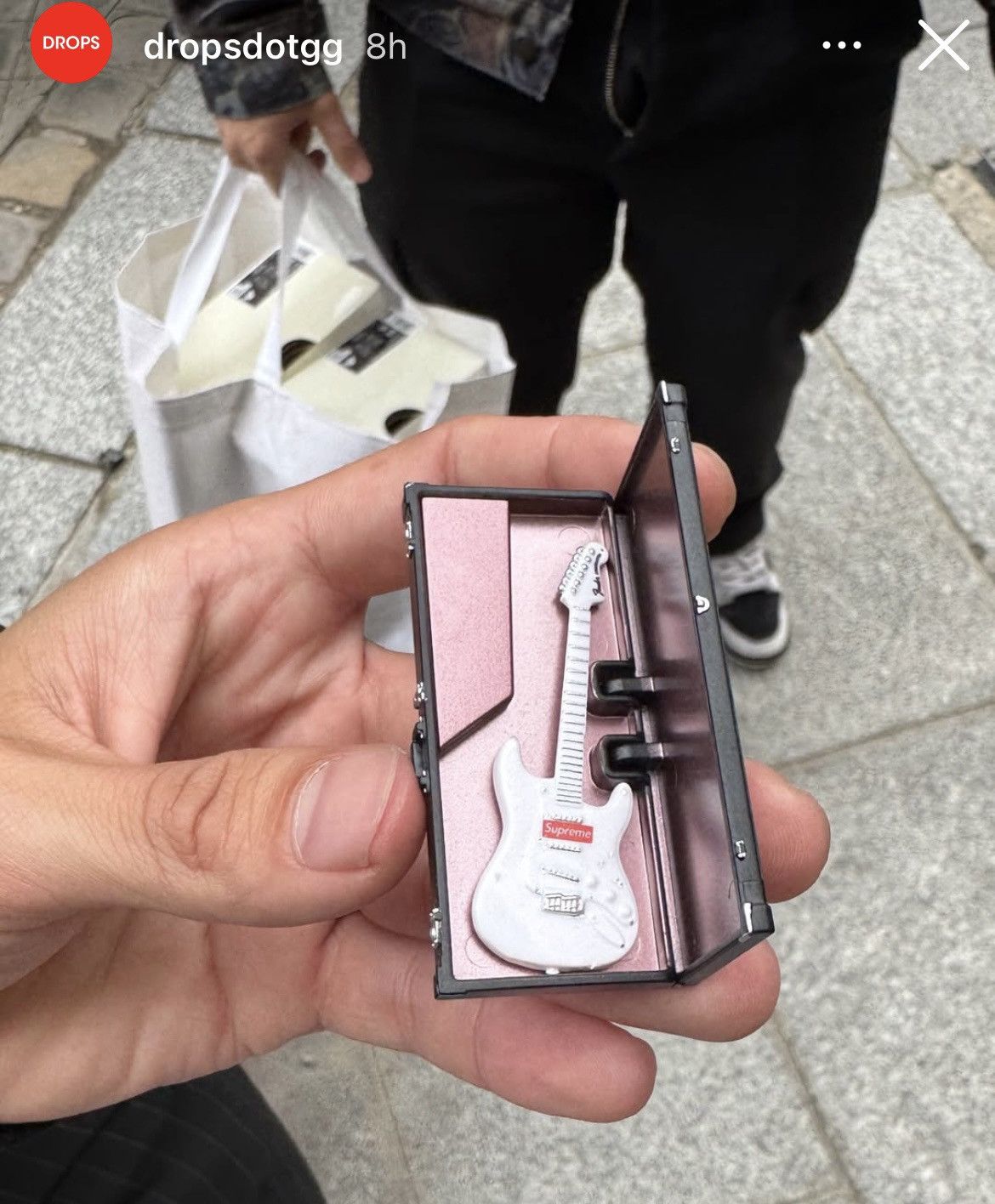 Mini Guitar* Supreme x Bandai GASHAPON™ Machine Prize