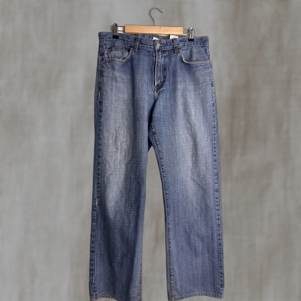 VINTAGE Lucky Brand Jeans Men Regular 34x31 Blue Medium Wash Straight USA
