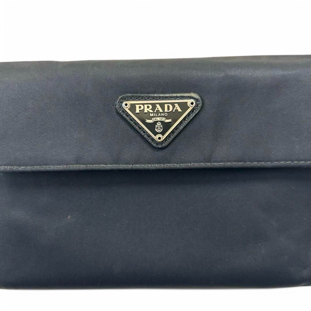 Prada Prada - Milano Black Leather Wallet Bi-fold Folding Size ONE SIZE - 2 Thumbnail