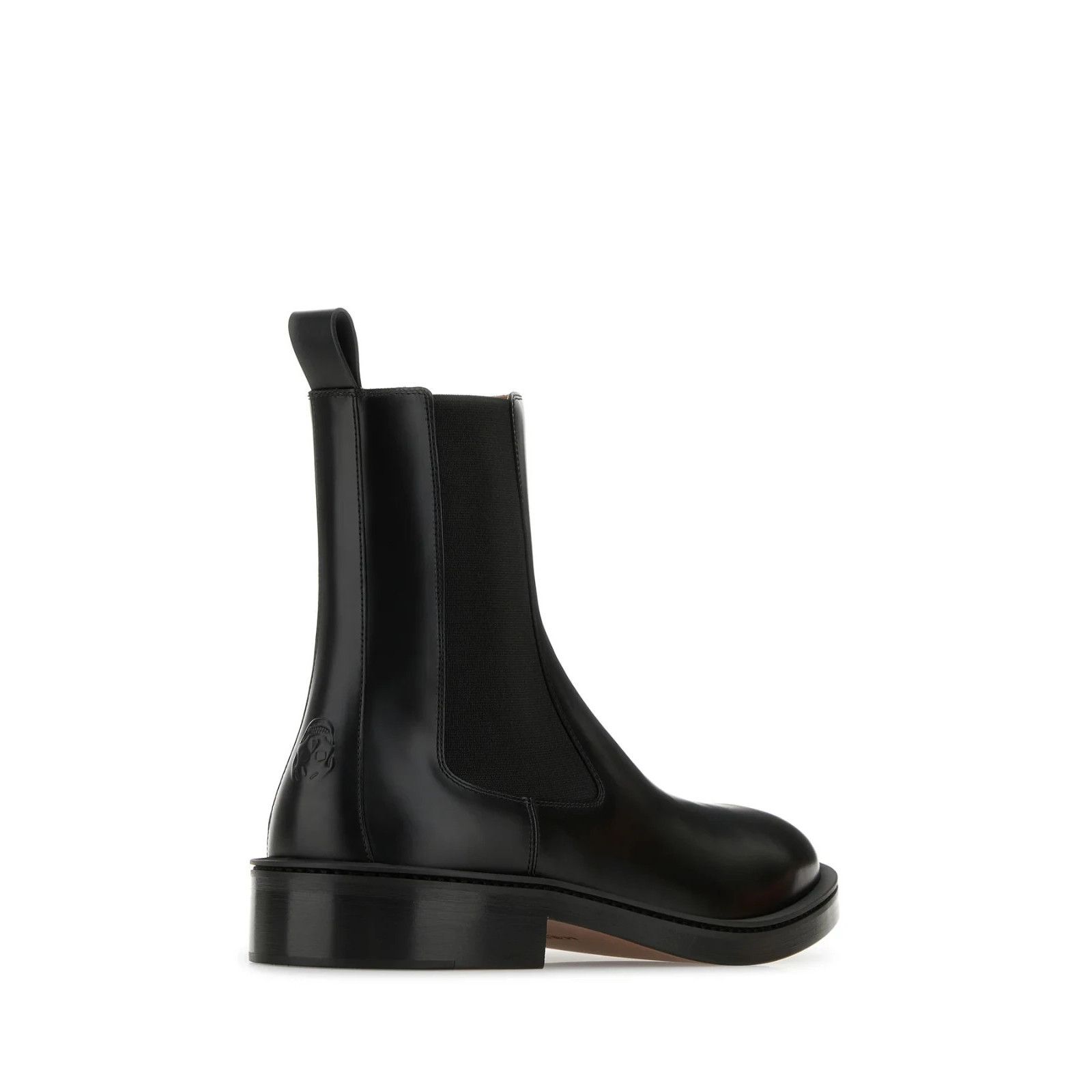 Alexander McQueen ALEXANDER MCQUEEN Black Leather Ankle Boots New & Authentic Size US 10 / EU 43 - 3 Thumbnail