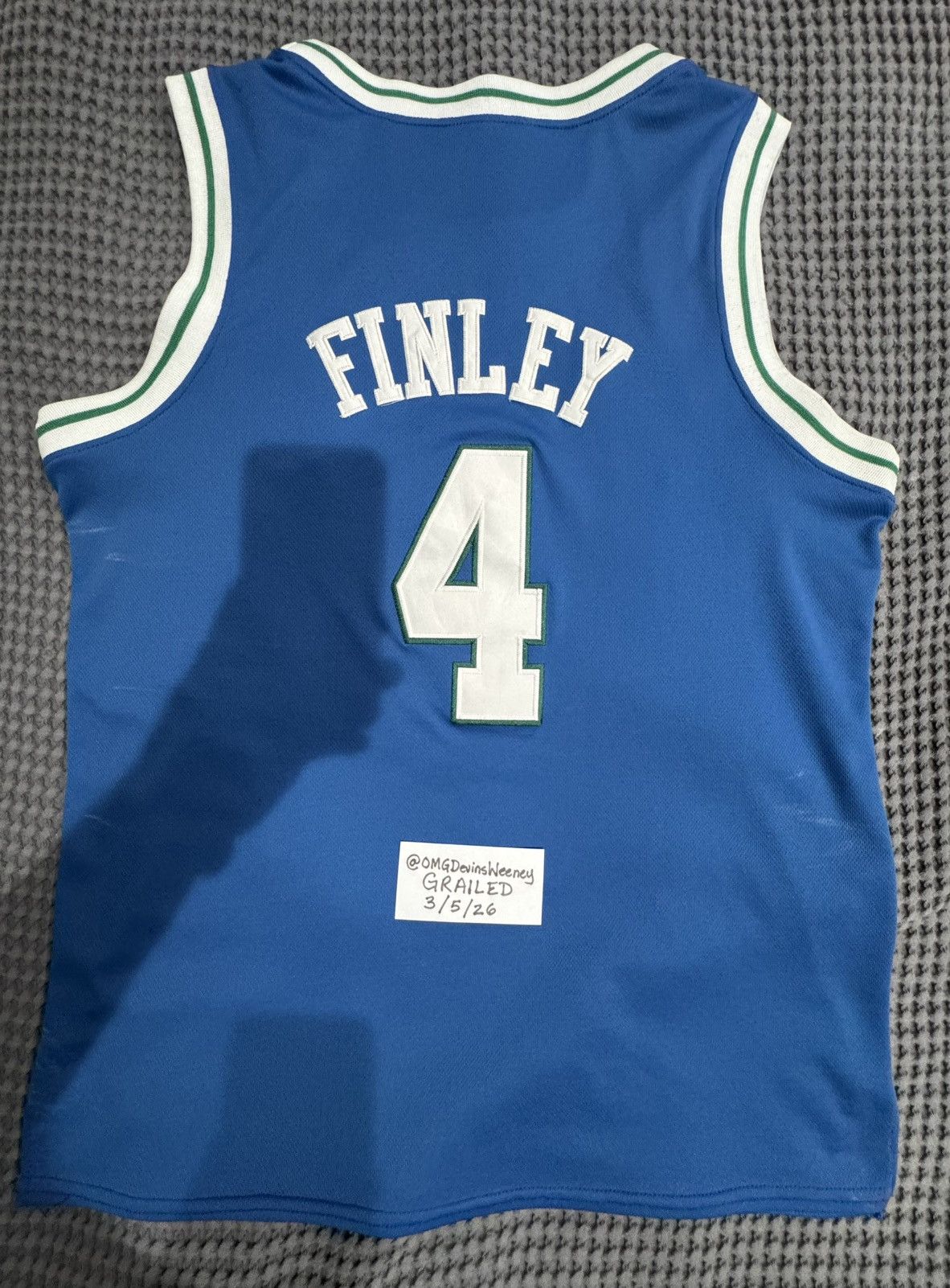 Other Dallas Mavericks Michael Finley custom jersey Size US L / EU 52-54 / 3 - 2 Thumbnail