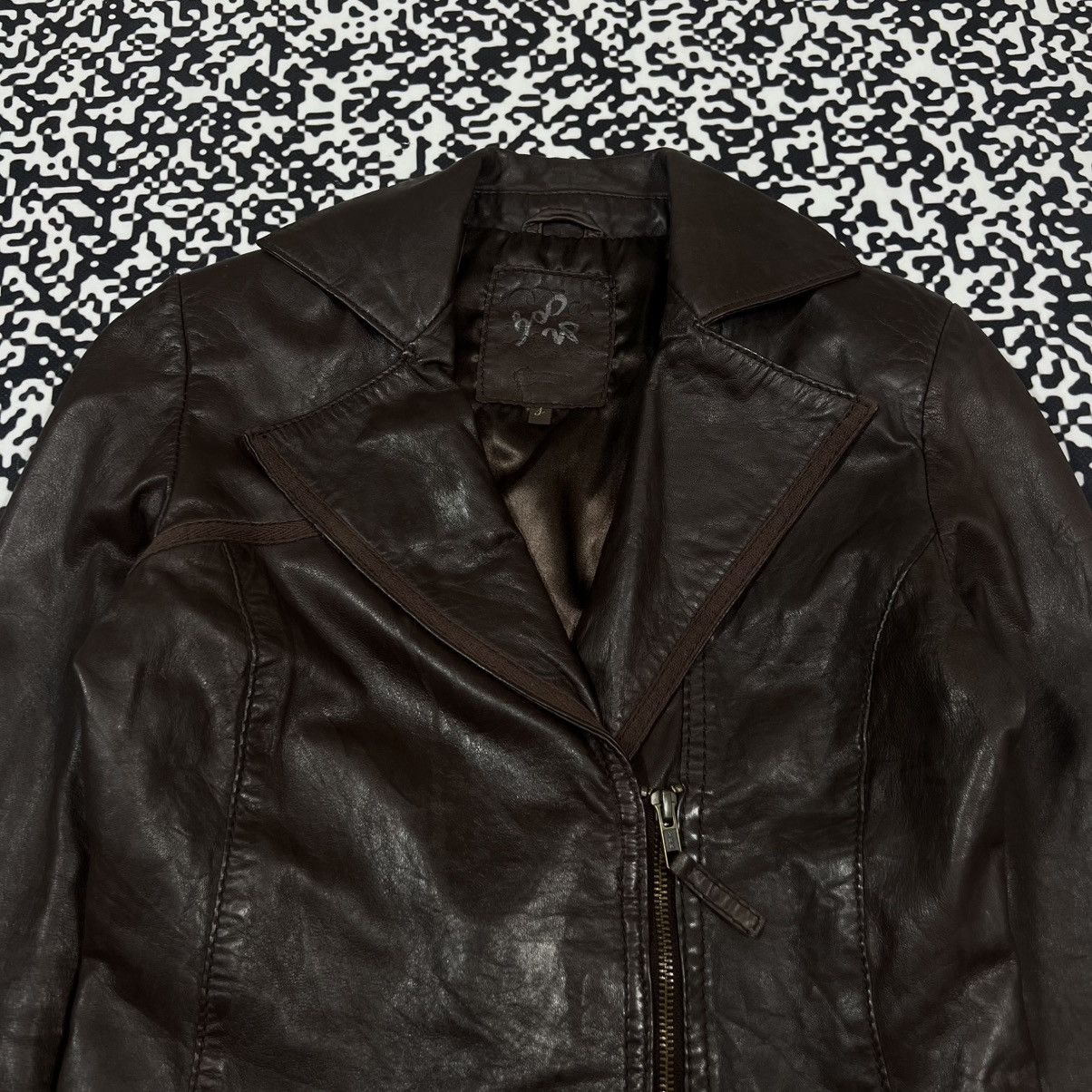 Japanese Brand Vintage Y2K Leather Zip Jacket Japanese Casual Casual Style Size S / US 4 / IT 40 - 6 Thumbnail