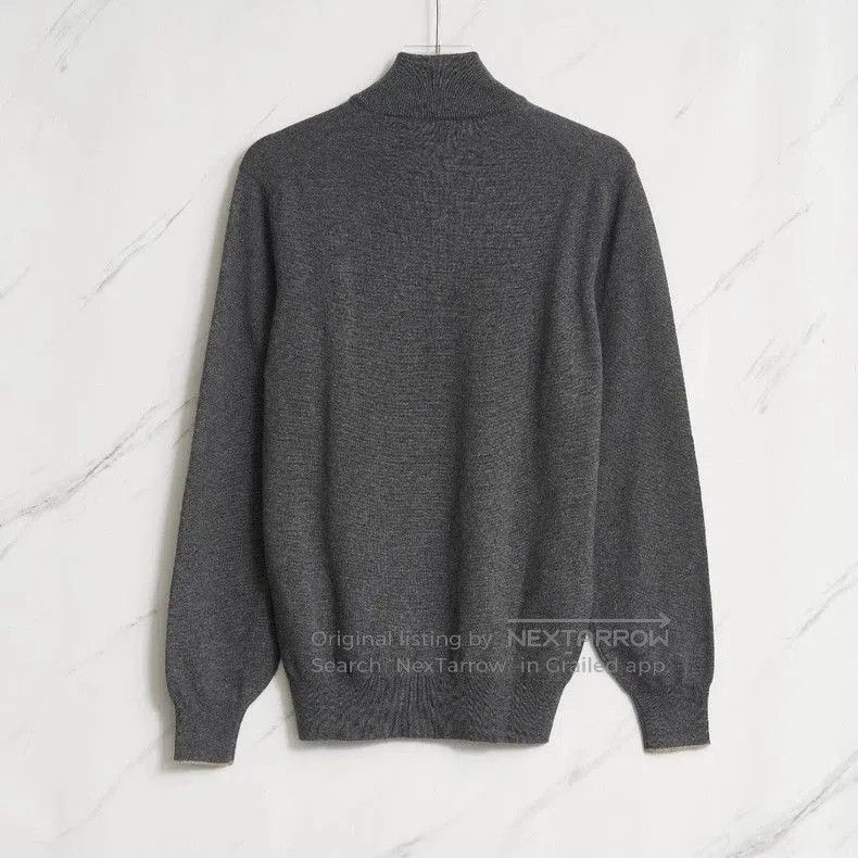 Brunello Cucinelli Brunello Cucinelli Men's Half-Zip Sweater. Size US M / EU 48-50 / 2 - 4 Thumbnail