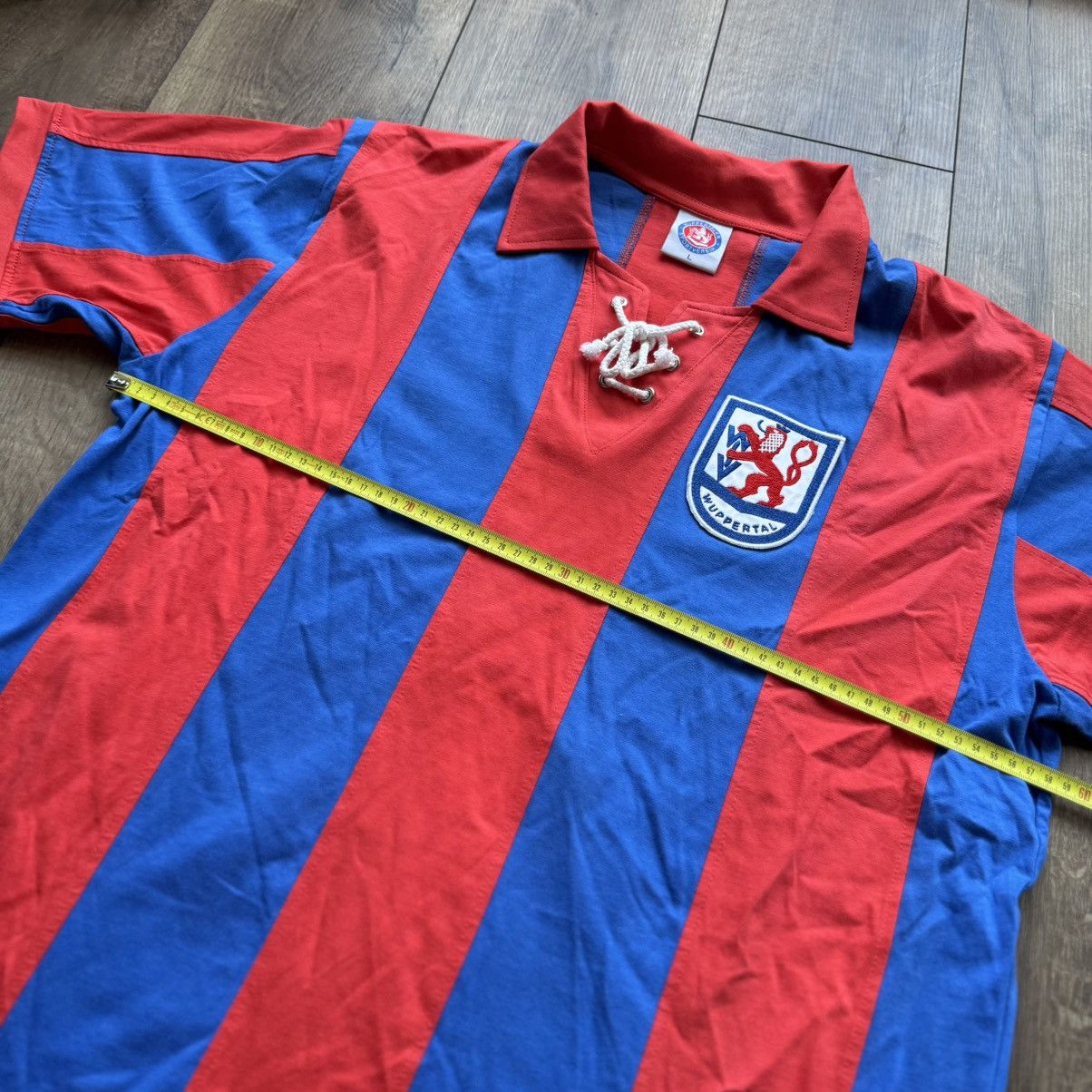 Vintage Wuppertaler SV 1972-73 vintage kit 70s Germany soccer jersey Size US L / EU 52-54 / 3 - 8 Thumbnail