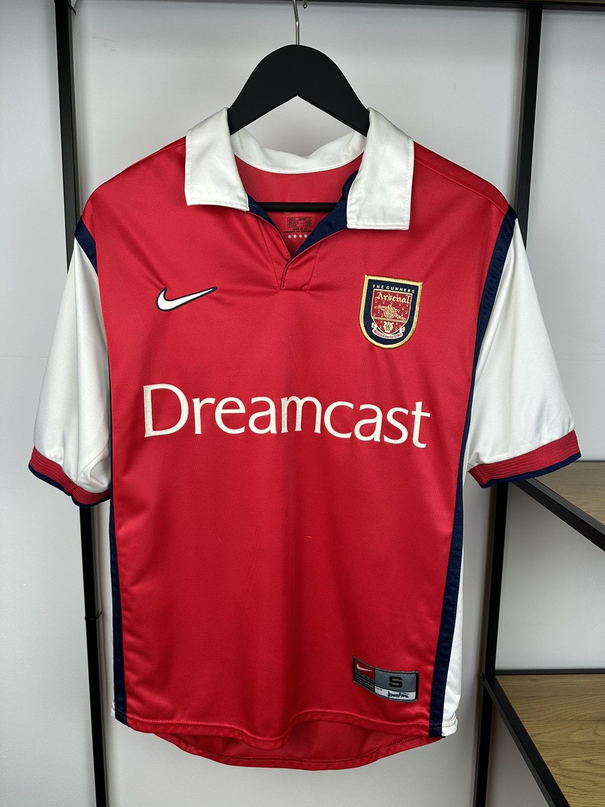 Nike × Vintage Vintage Arsenal #10 Bergkamp Nike 1999-2000 home jersey Men Size US S / EU 44-46 / 1 - 2 Thumbnail