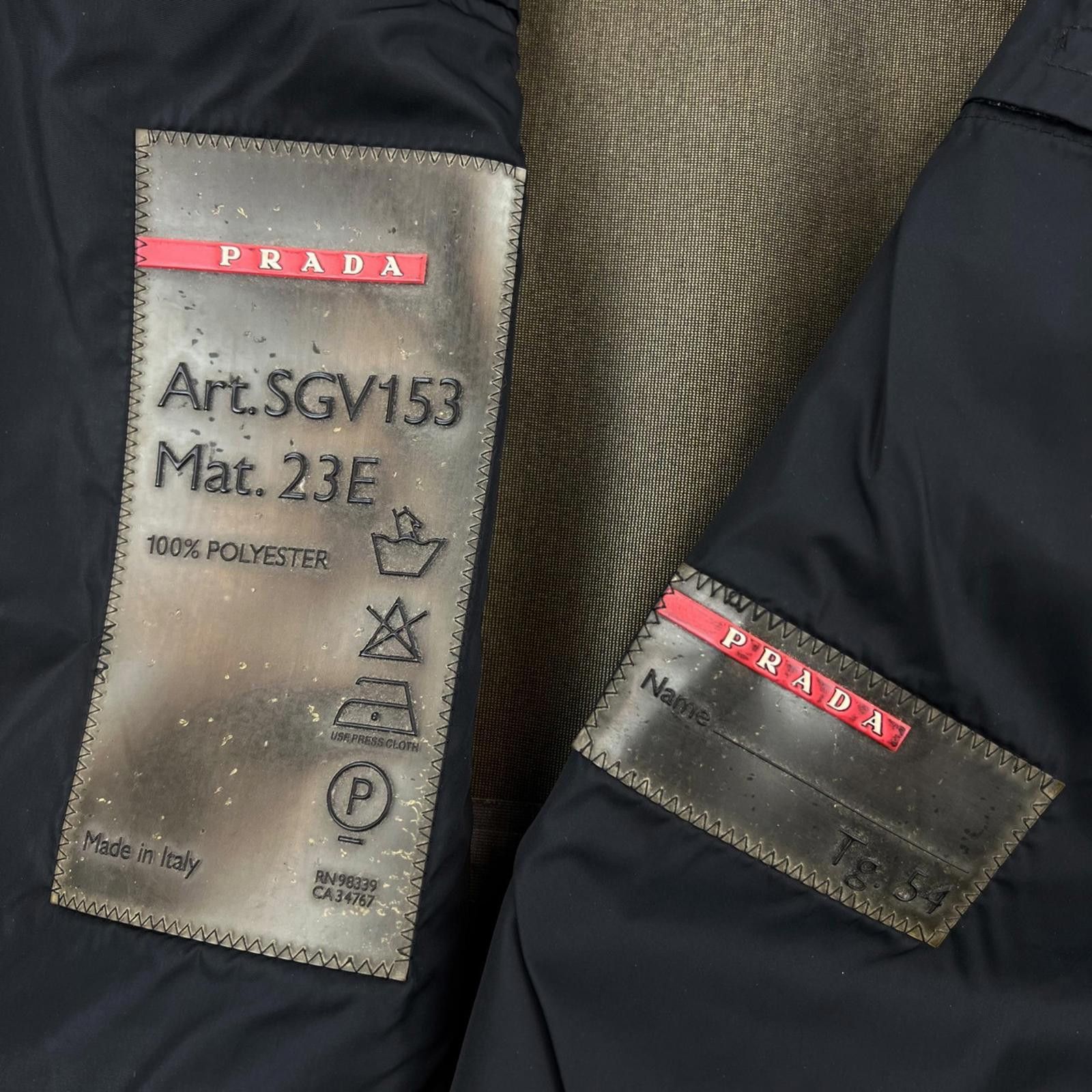 Prada Prada Dark Green Gore-Tex Jacket Size US XL / EU 56 / 4 - 3 Thumbnail
