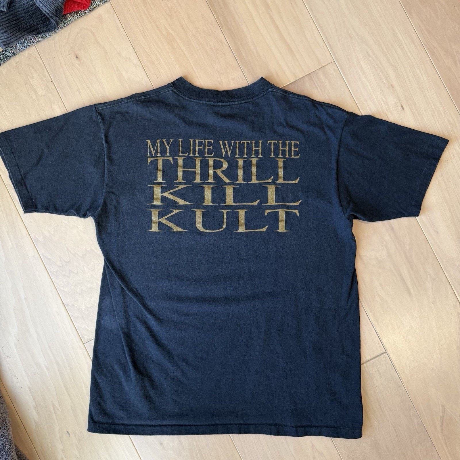 Vintage Vintage Thrill Kill Kult Shirt XL Black 90s Rock Music Size US XL / EU 56 / 4 - 6 Thumbnail