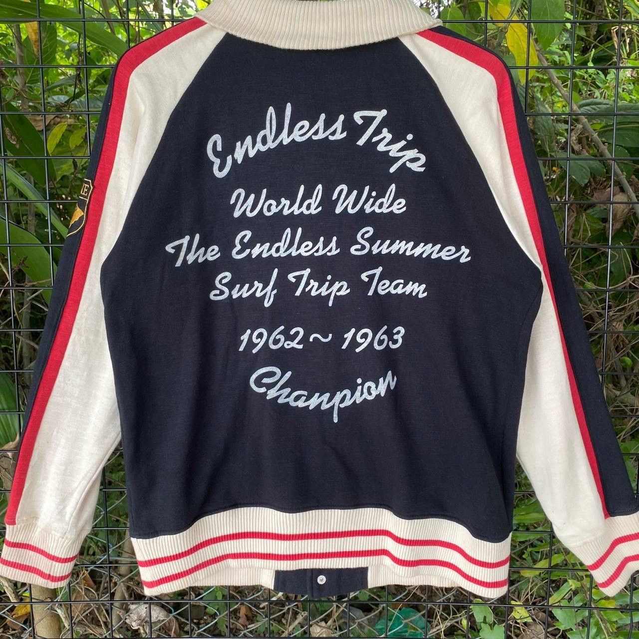 Other Vtg Endless Summer Multi Patchwork Varsity Size US S / EU 44-46 / 1 - 9 Thumbnail