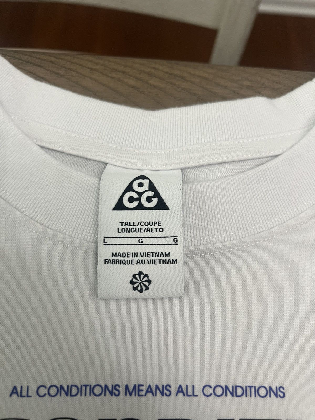 Nike Nike ACG L-Tall shirt Size US L / EU 52-54 / 3 - 4 Thumbnail