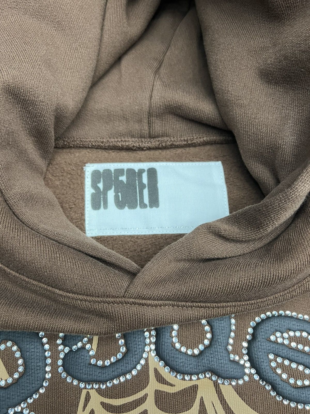 Sp5der Sp5der OG Web Rhinestone Hoodie Size US L / EU 52-54 / 3 - 7 Thumbnail