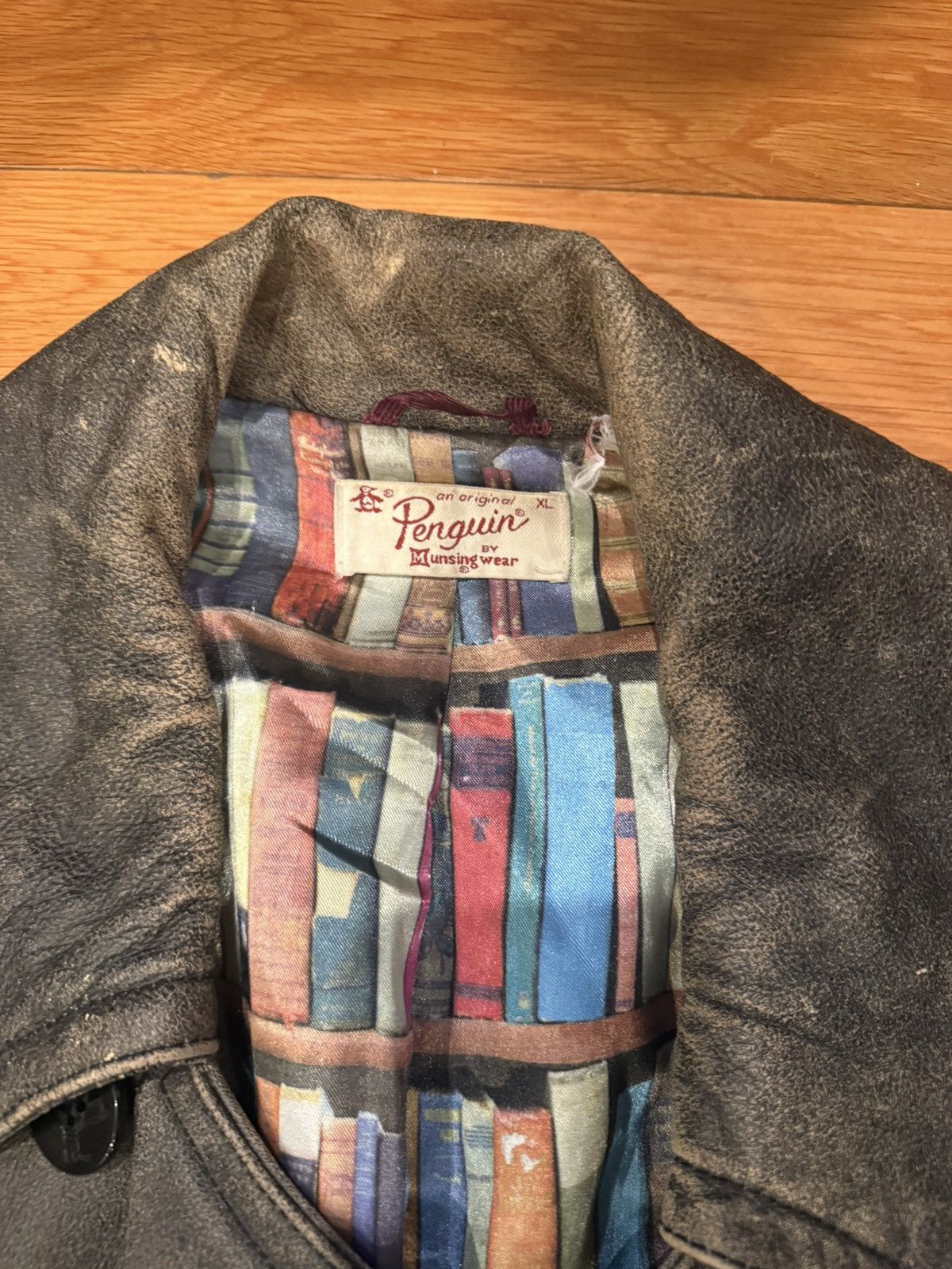 Original Penguin Worn Vintage Penguin Jacket Size US XL / EU 56 / 4 - 3 Thumbnail