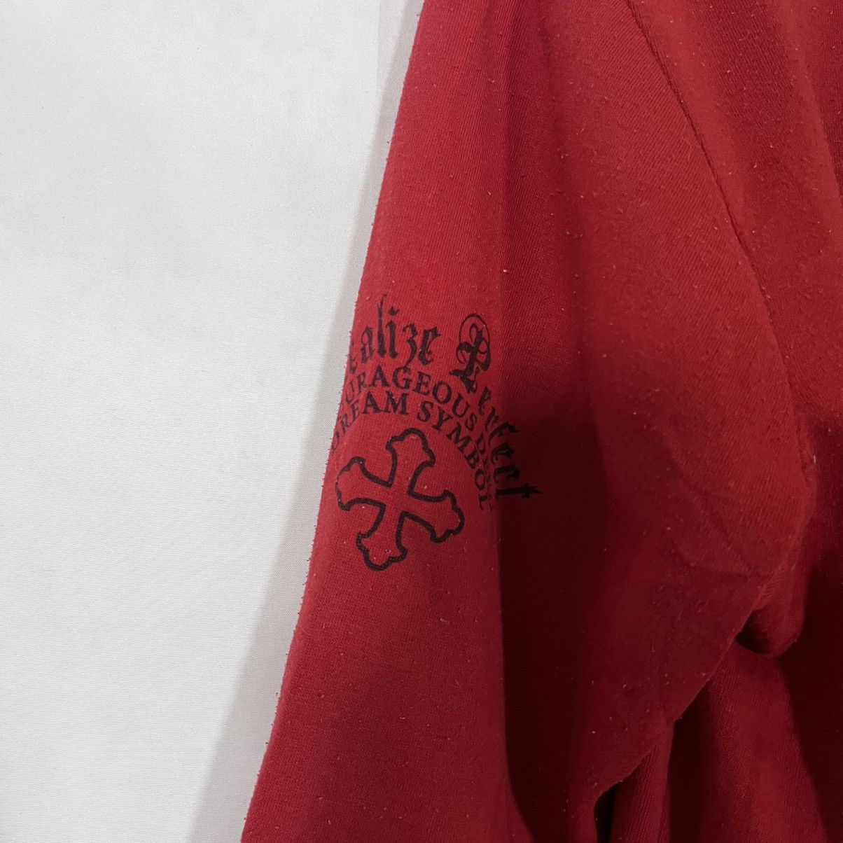 If Six Was Nine Y2K WORDING POEM LONG SLEEVE TEE Size US M / EU 48-50 / 2 - 4 Thumbnail