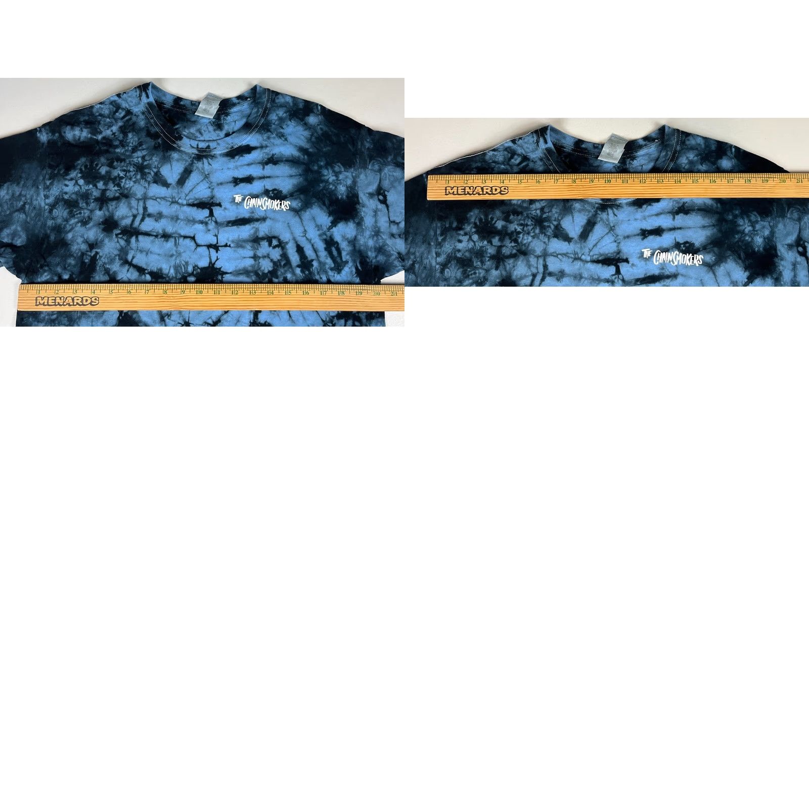 Gildan The Chainsmokers World War Joy 2019 Album Tie Dye T-shirt Double-Sided Sz L Size US L / EU 52-54 / 3 - 8 Thumbnail