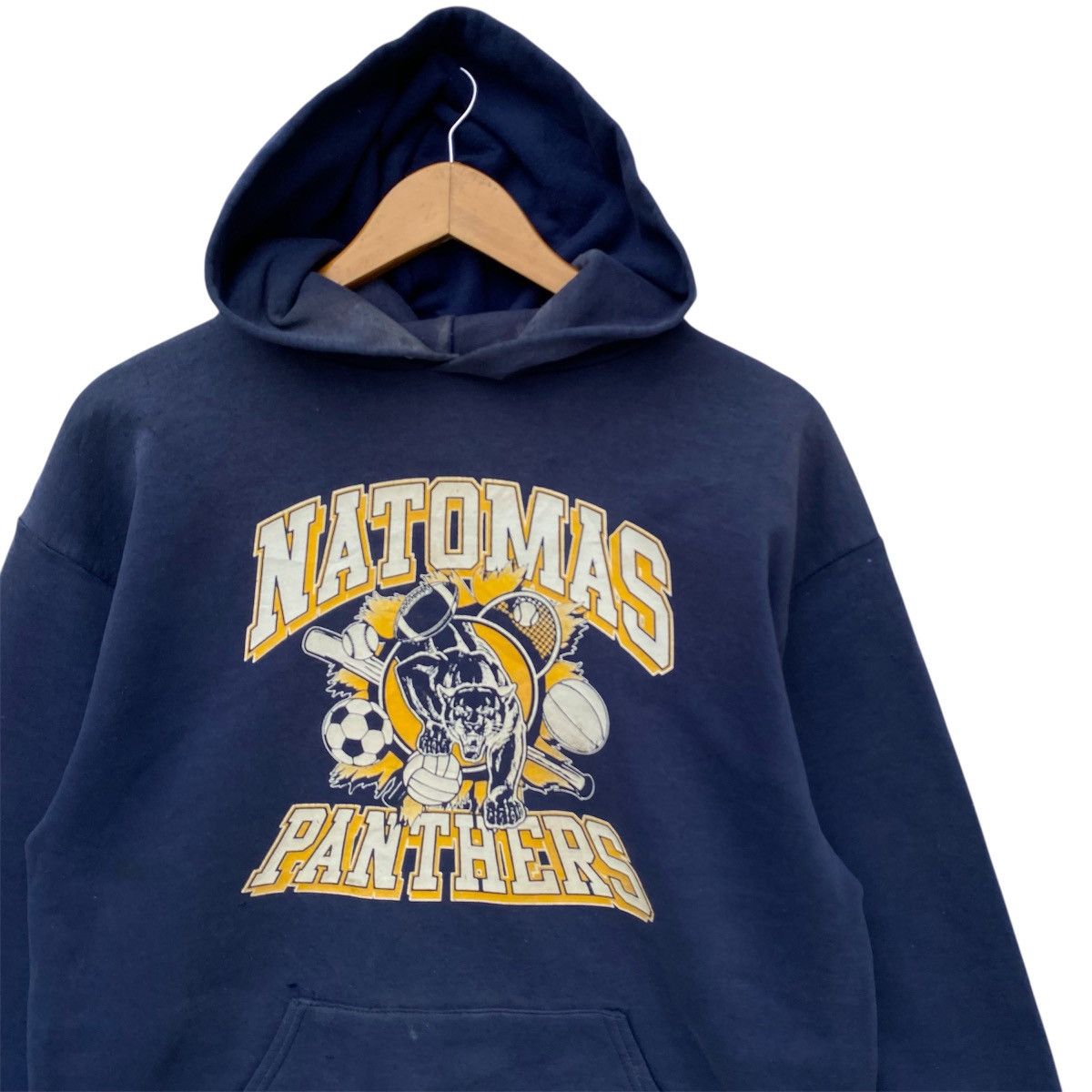 Other Vintage 90s!!! Natomas Panthers California Hoodie Size US L / EU 52-54 / 3 - 2 Thumbnail
