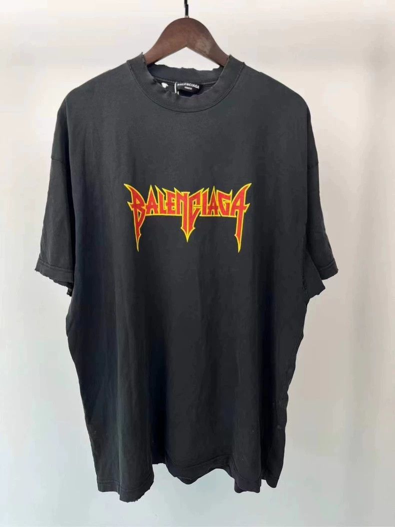 Balenciaga Balenciaga Rock Lightning Short Sleeves Size US M / EU 48-50 / 2 - 1 Thumbnail