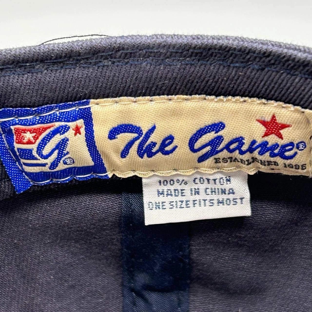 The Game Vintage Toledo Mud Hens Hat Men Blue MiLB Strap Back Cotton Size ONE SIZE - 3 Thumbnail