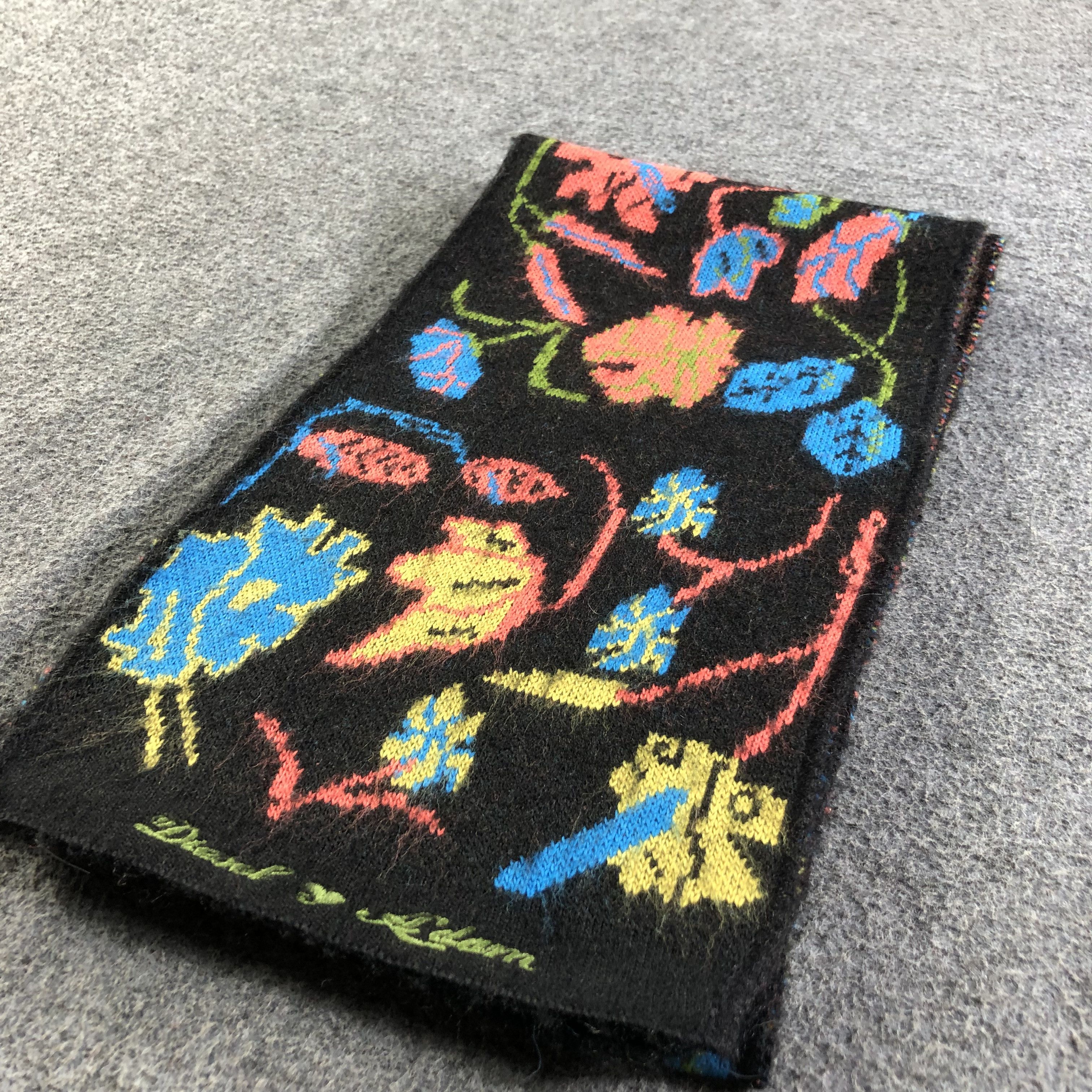 Diesel Diesel Adam Floral Scarf Muffler V1746 Size ONE SIZE - 7 Thumbnail