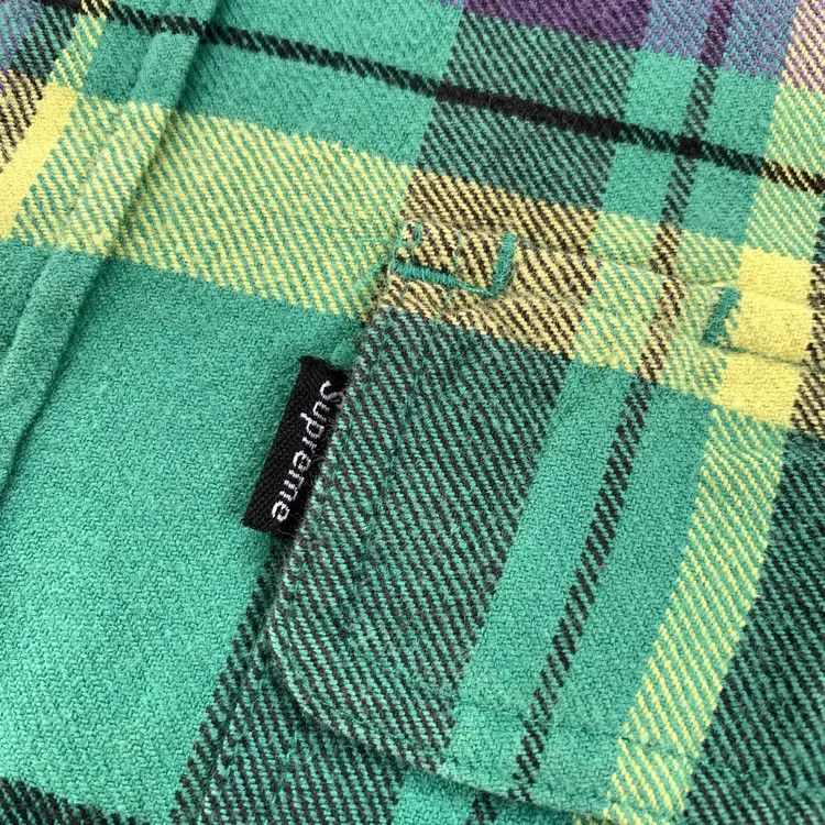 Supreme Supreme Green Plaid Flannel Size US S / EU 44-46 / 1 - 6 Thumbnail