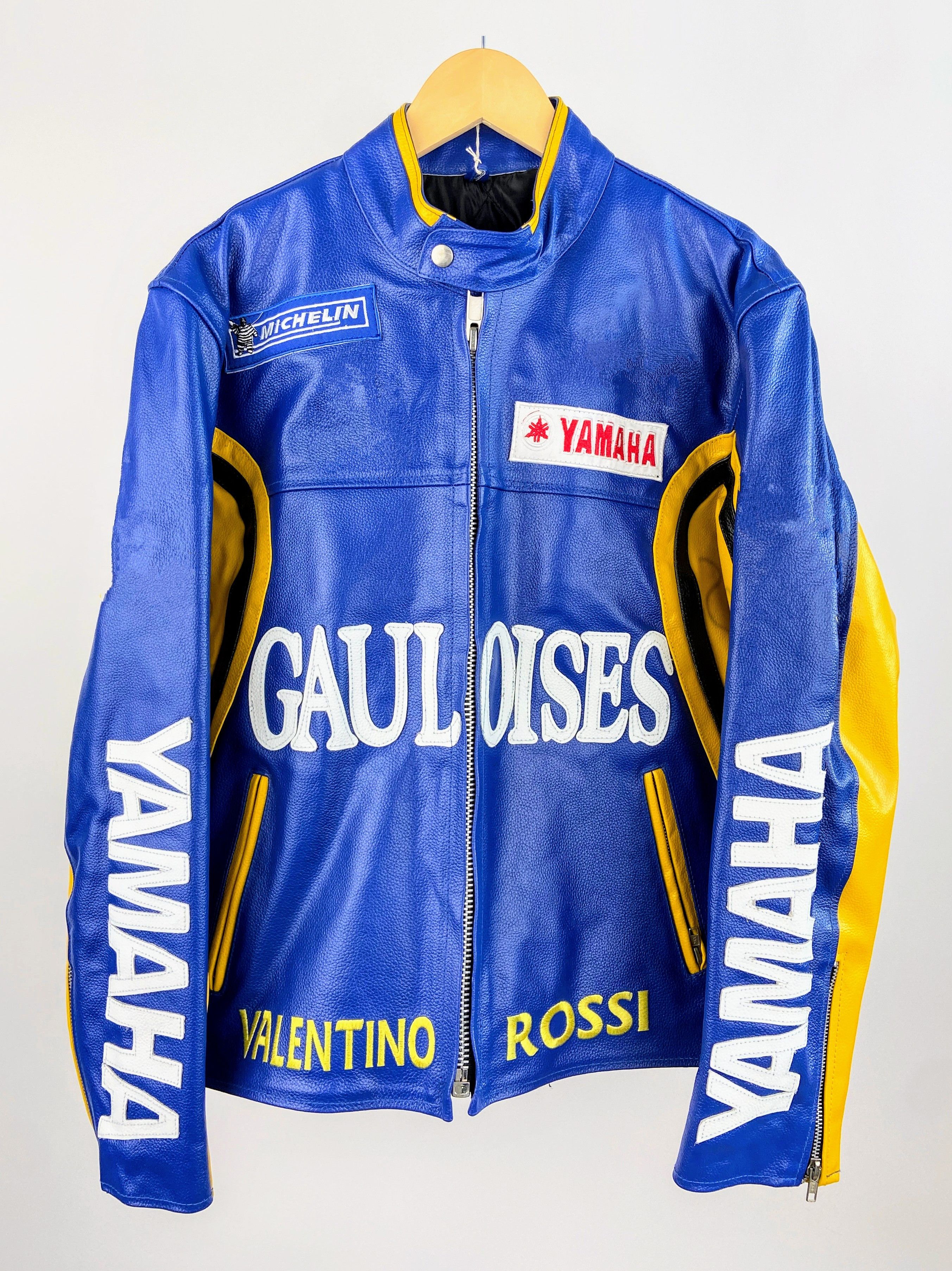 Yamaha 🏍️🔥 YAMAHA 🔥 RACING LEATHER JACKET RARE Size US L / EU 52-54 / 3 - 2 Thumbnail