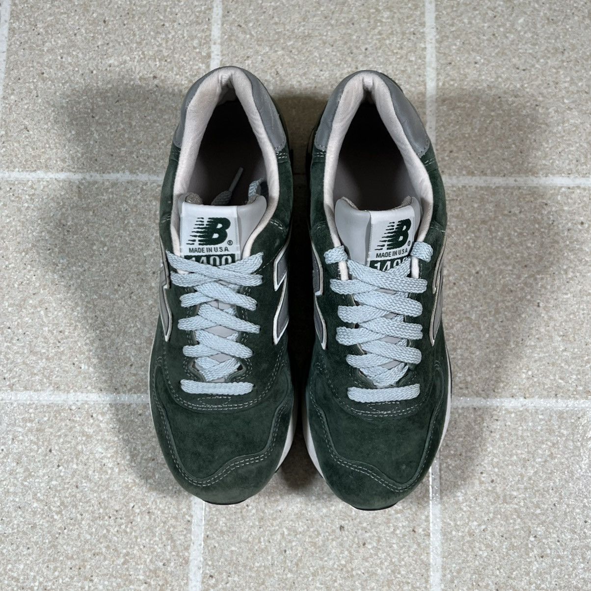 New Balance New Balance 1400 Size 5.5 Made USA Green Suede Sneaker Size US 5.5 / EU 38 - 3 Thumbnail