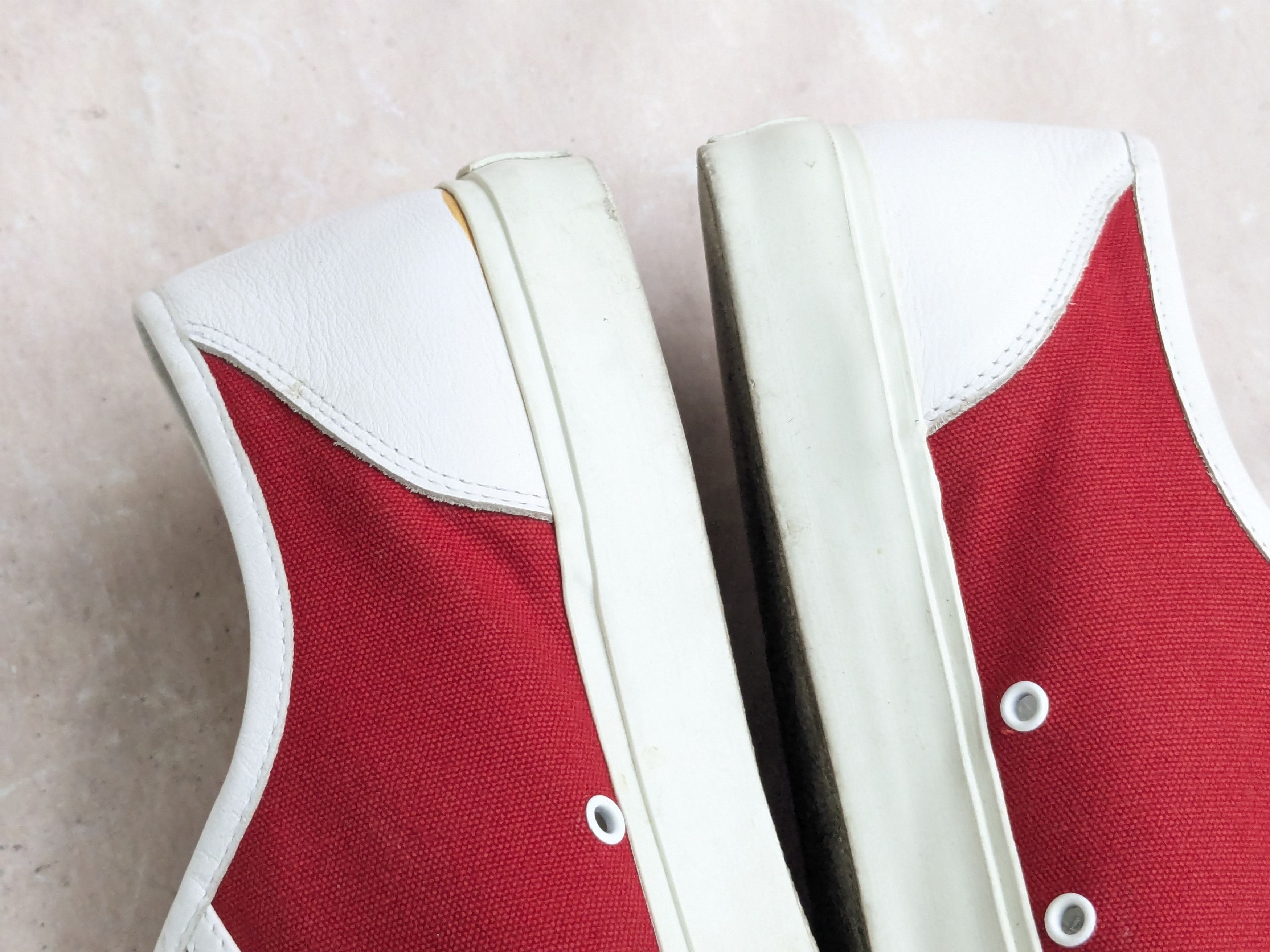 Dior Dior Homme Sneakers Red 10 Low Tops Canvas Size US 10 / EU 43 - 11 Thumbnail
