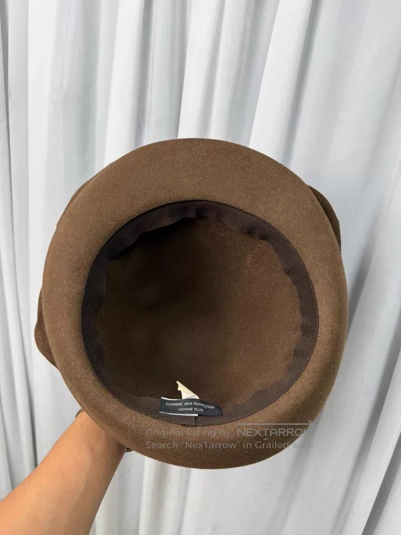 Comme des Garcons Comme Des Garcons Egg-shaped hat with unique irregular des Size ONE SIZE - 6 Thumbnail