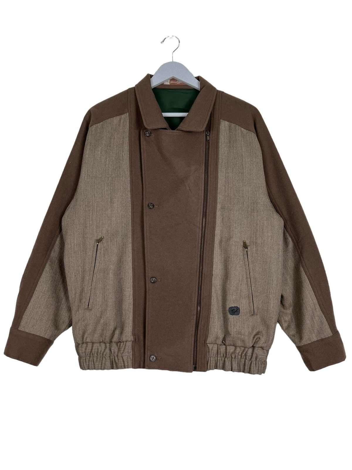 Pierre Balmain 🔥 VINTAGE PIERRE BALMAIN PARIS WOOL BOMBER JACKET Size US L / EU 52-54 / 3 - 2 Thumbnail