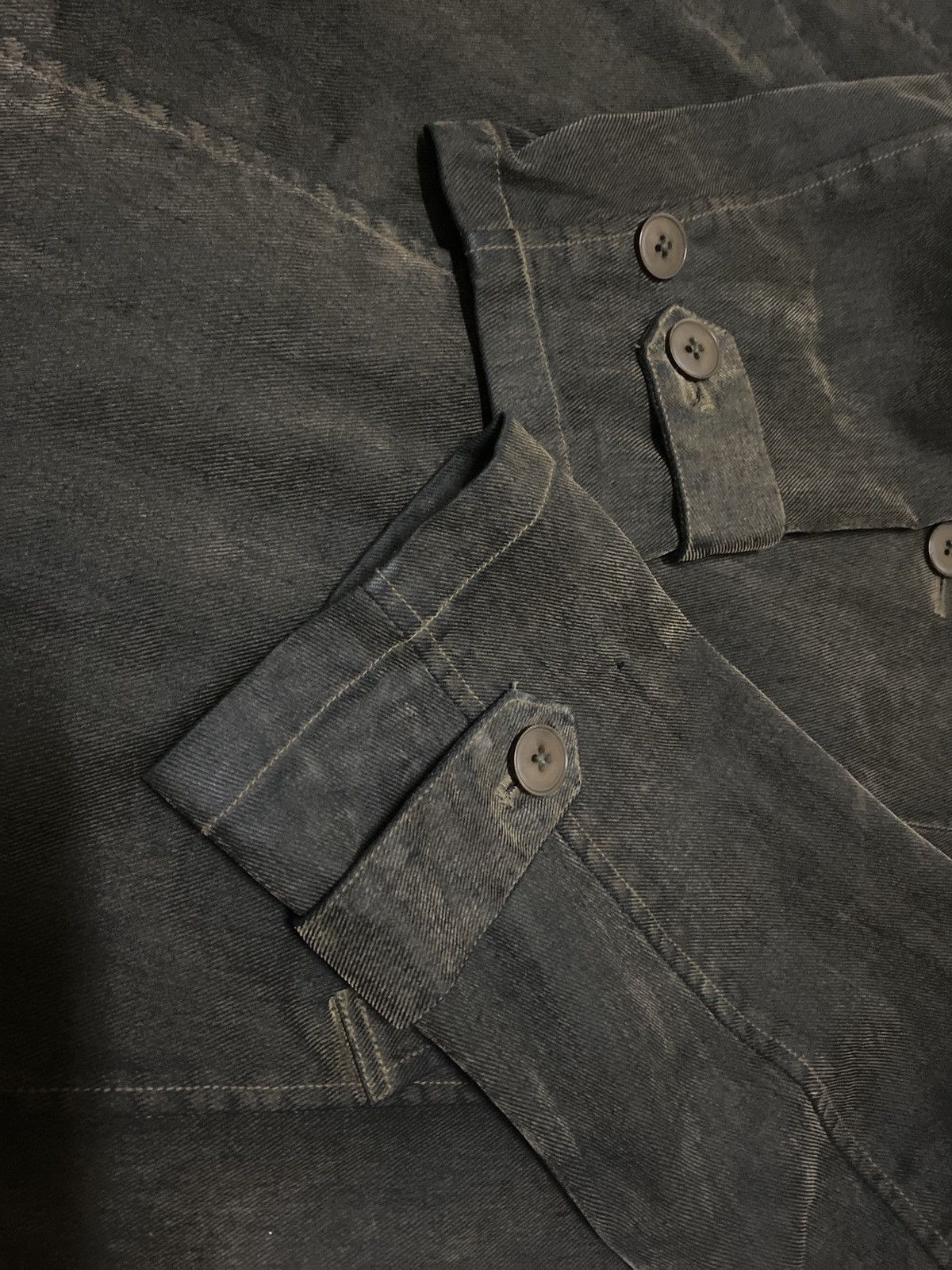 Japanese Brand Create Barefoot Denim Coat Jacket Size US L / EU 52-54 / 3 - 13 Thumbnail