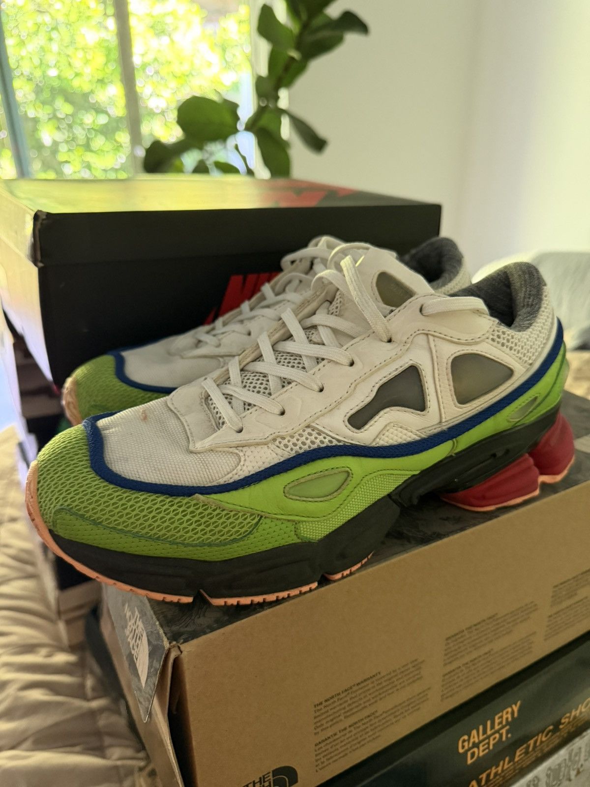 Adidas × Raf Simons Adidas Raf Simons Ozweego Size US 8 / EU 41 - 1 Thumbnail