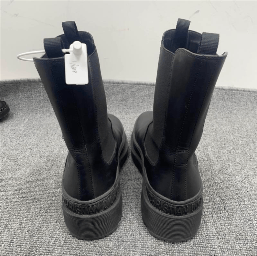 Dior Dior Calfskin Leather Ankle Boots Size US 8 / IT 38 - 3 Thumbnail
